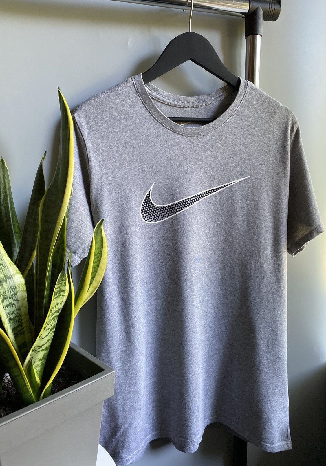 Nike × Vintage Nike Big Swoosh Logo T Shirt Size US L / EU 52-54 / 3 - 3 Thumbnail