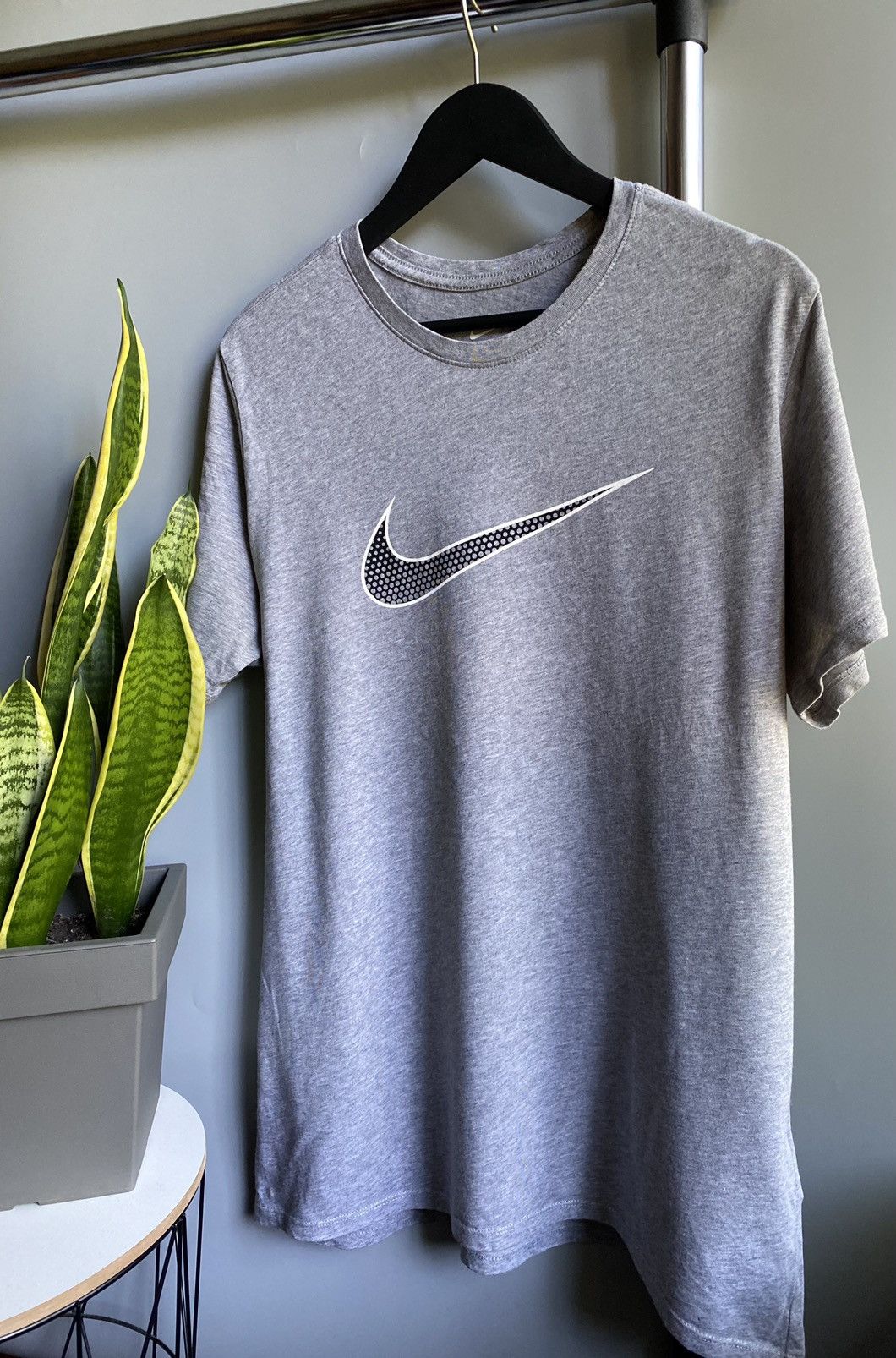 Nike × Vintage Nike Big Swoosh Logo T Shirt Size US L / EU 52-54 / 3 - 2 Thumbnail