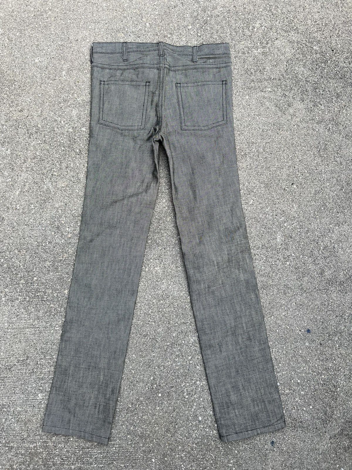 Vintage Vintage DAMN The End Japan Tartan Lined Denim Jeans Size US 30 / EU 46 - 5 Thumbnail