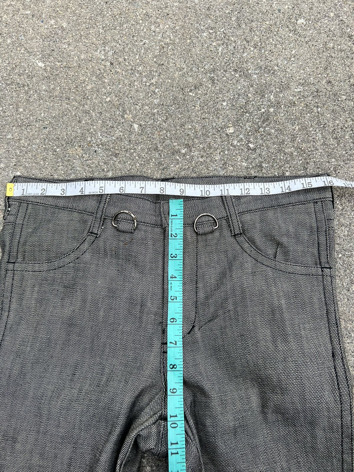 Vintage Vintage DAMN The End Japan Tartan Lined Denim Jeans Size US 30 / EU 46 - 2 Thumbnail