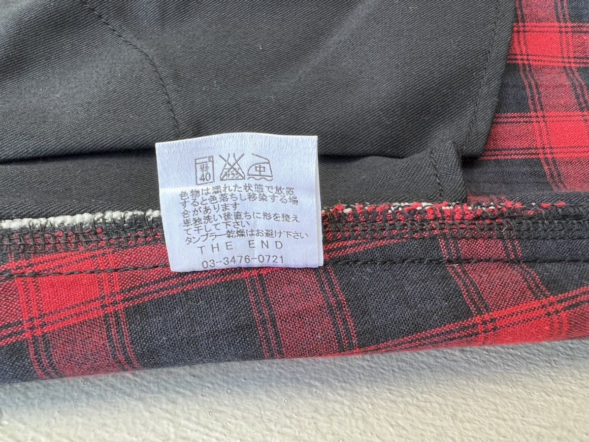 Vintage Vintage DAMN The End Japan Tartan Lined Denim Jeans Size US 30 / EU 46 - 21 Thumbnail
