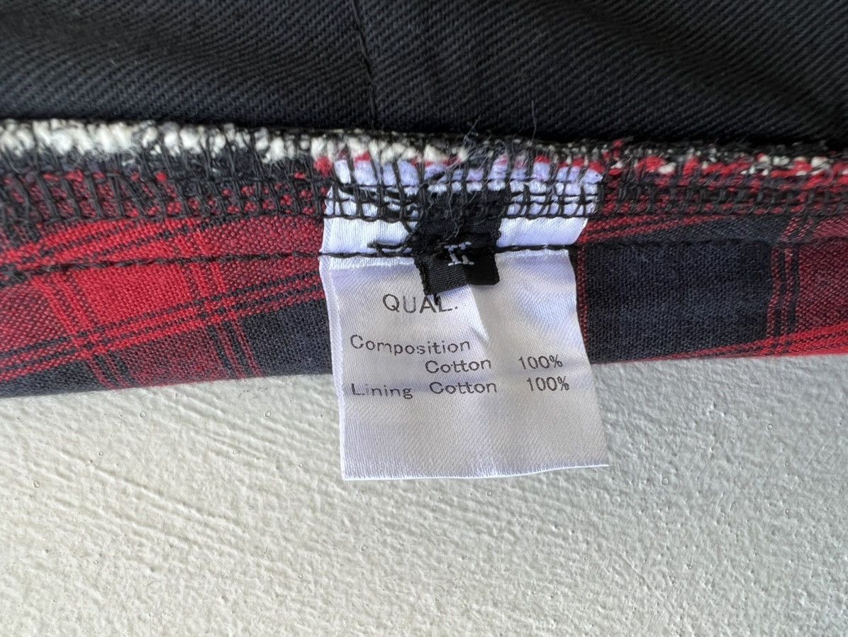Vintage Vintage DAMN The End Japan Tartan Lined Denim Jeans Size US 30 / EU 46 - 20 Thumbnail