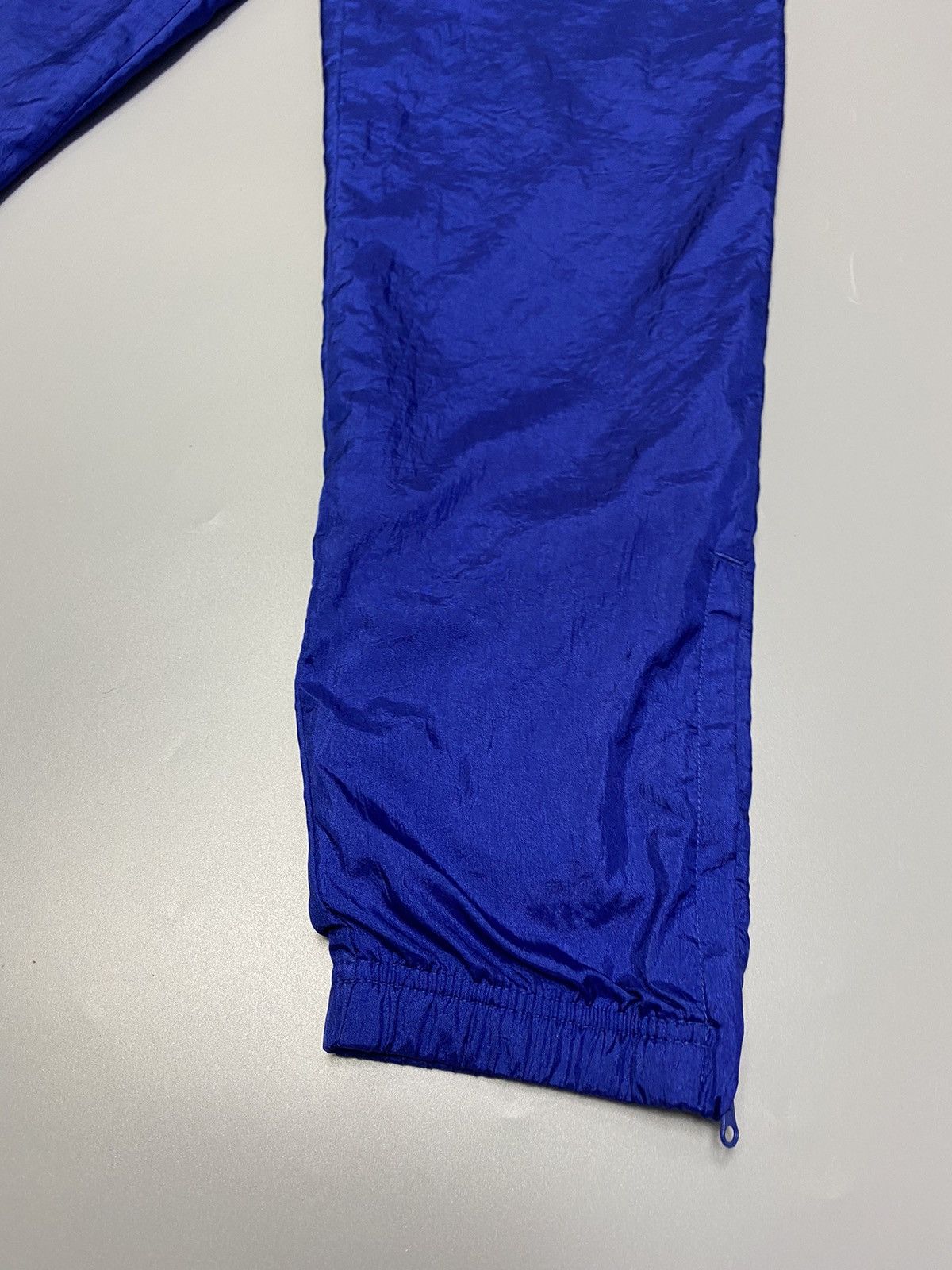 Champion × Vintage Vintage Champion Track Pants Nylon Trousers Men’s S Blue Size US 30 / EU 46 - 4 Thumbnail