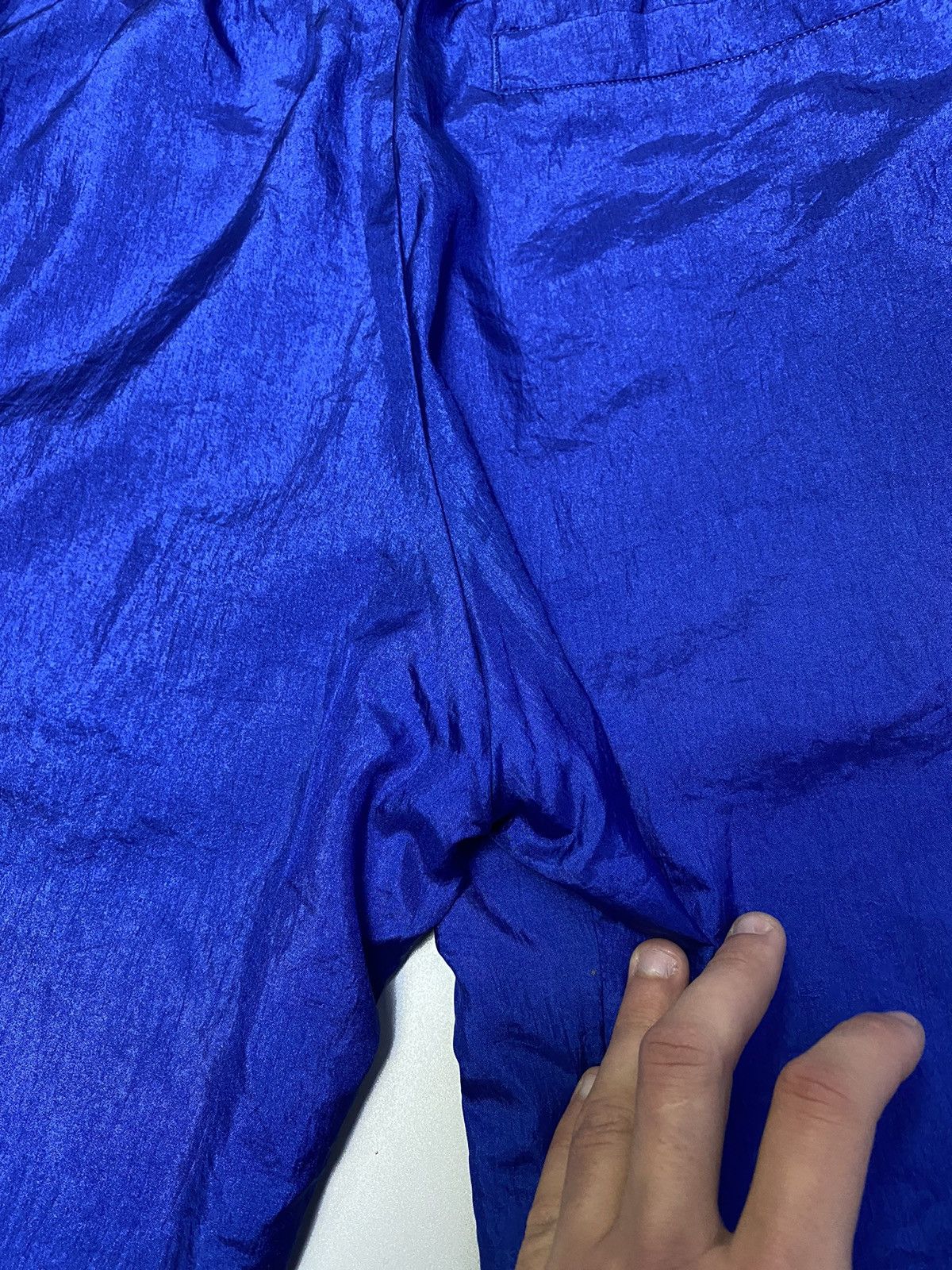 Champion × Vintage Vintage Champion Track Pants Nylon Trousers Men’s S Blue Size US 30 / EU 46 - 19 Thumbnail