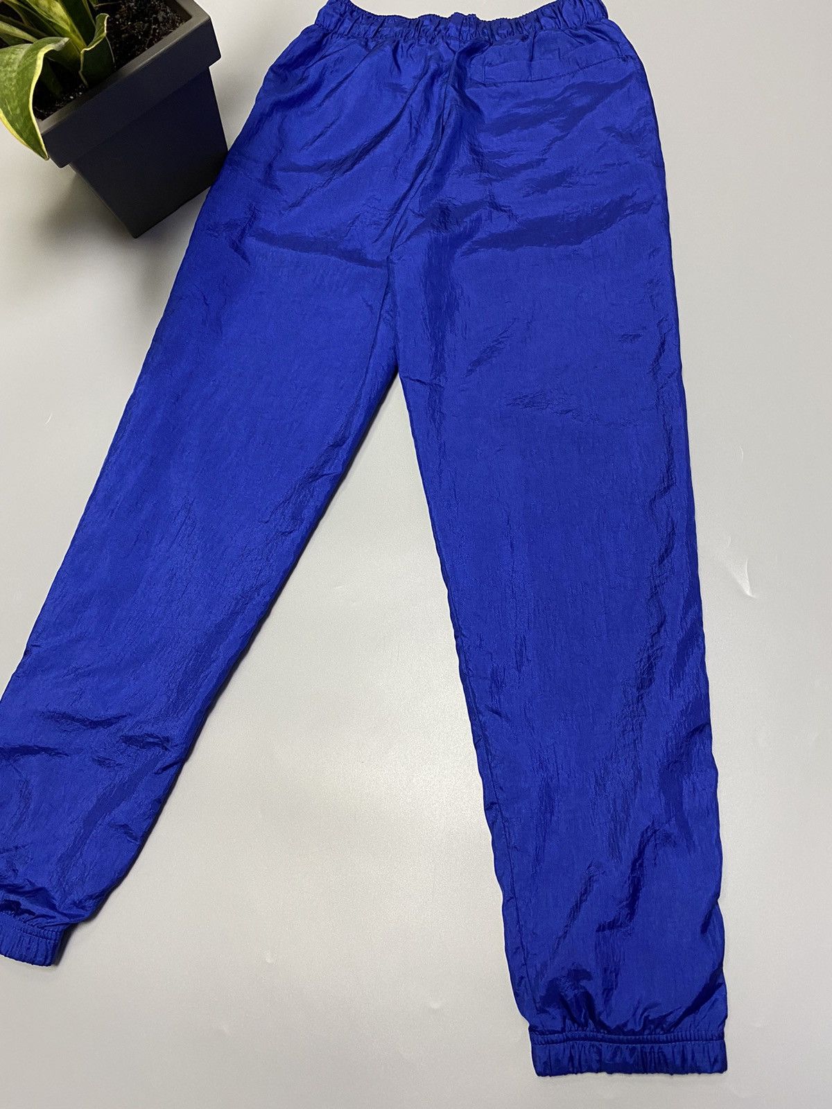 Champion × Vintage Vintage Champion Track Pants Nylon Trousers Men’s S Blue Size US 30 / EU 46 - 17 Thumbnail