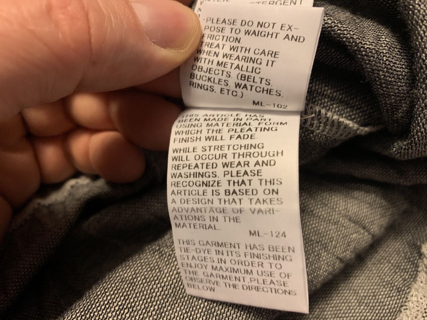 Issey Miyake SS'16 T-Shirt Creased Size US XXL / EU 58 / 5 - 8 Thumbnail