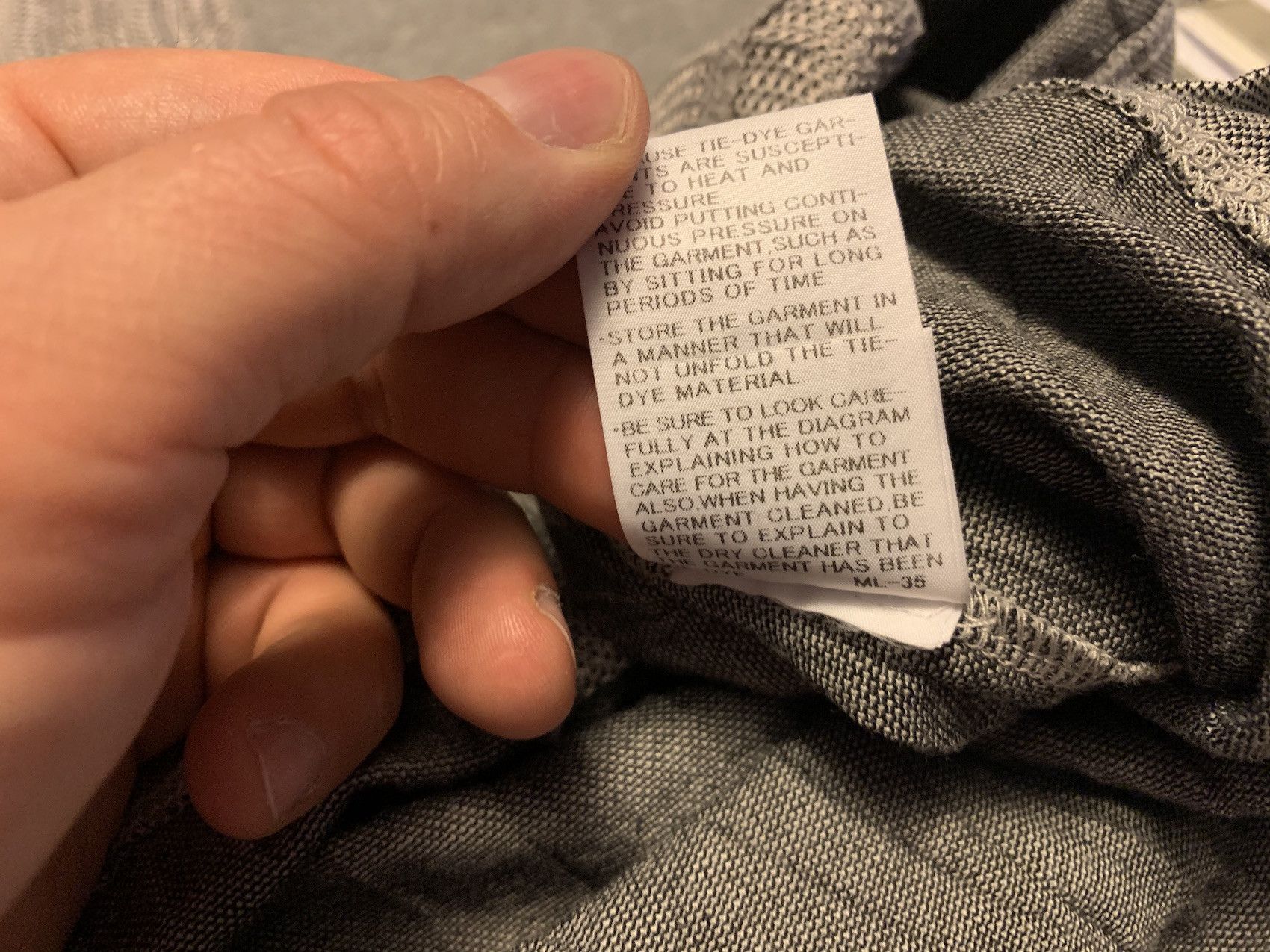 Issey Miyake SS'16 T-Shirt Creased Size US XXL / EU 58 / 5 - 9 Thumbnail
