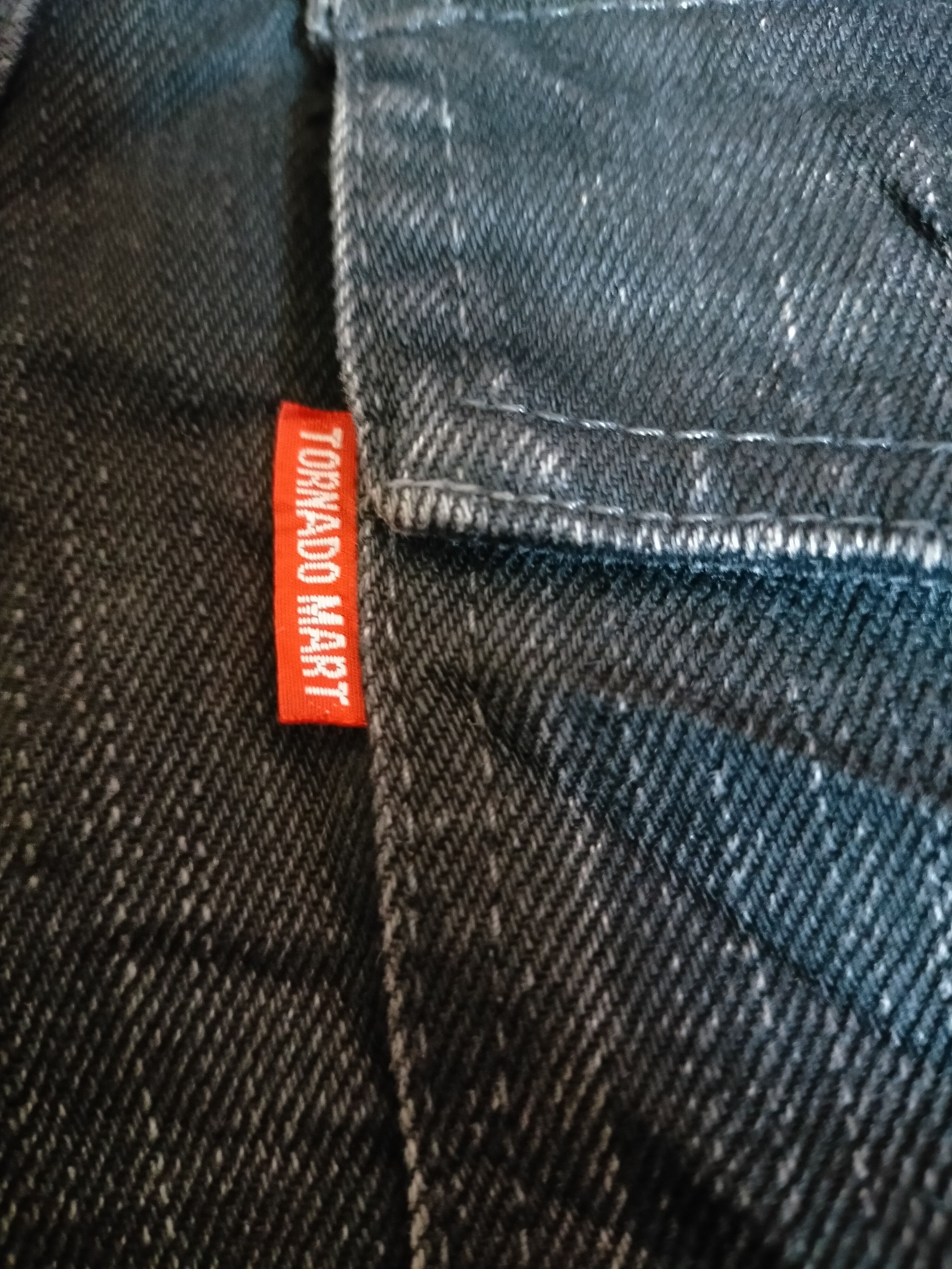 Tornado Mart Tornado Mart Flare Japan Honeycomb black Jeans Size US 33 - 16 Thumbnail