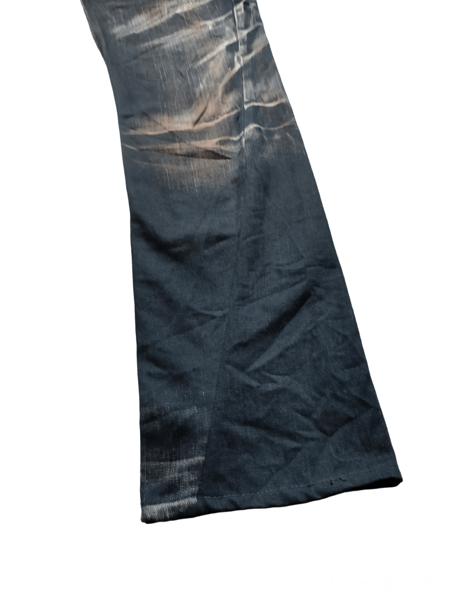 Tornado Mart Tornado Mart Flare Japan Honeycomb black Jeans Size US 33 - 9 Thumbnail