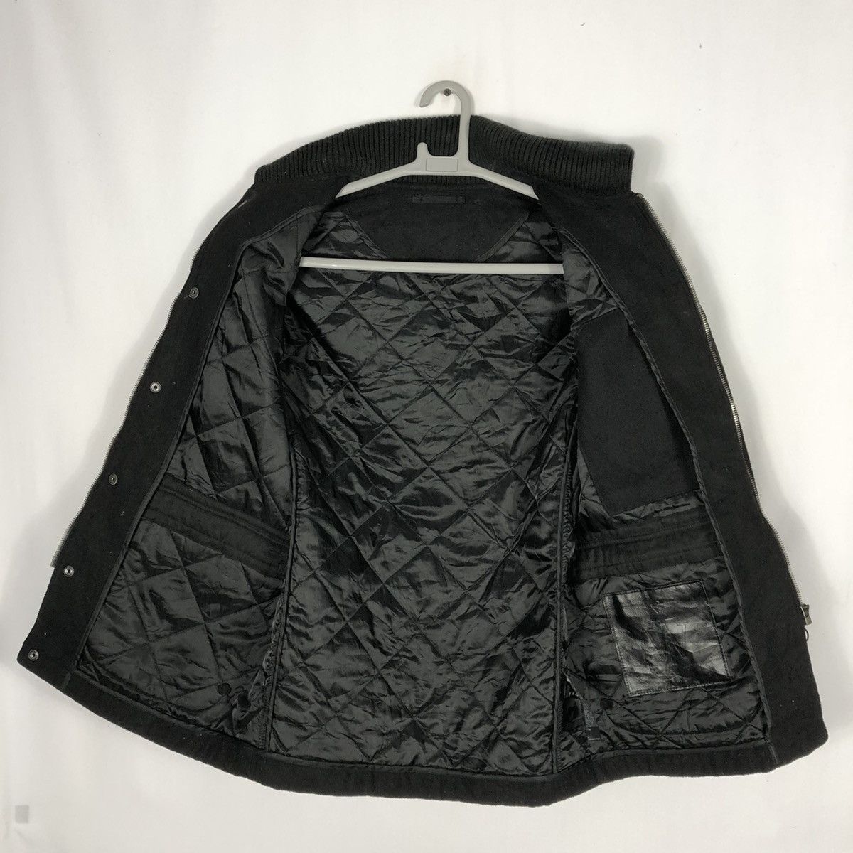 JW Anderson × Japanese Brand × Uniqlo 🔥Rare🔥J.W. Anderson Uniqlo Zipper Buttons Heavy Wool Jacket Size US S / EU 44-46 / 1 - 13 Thumbnail