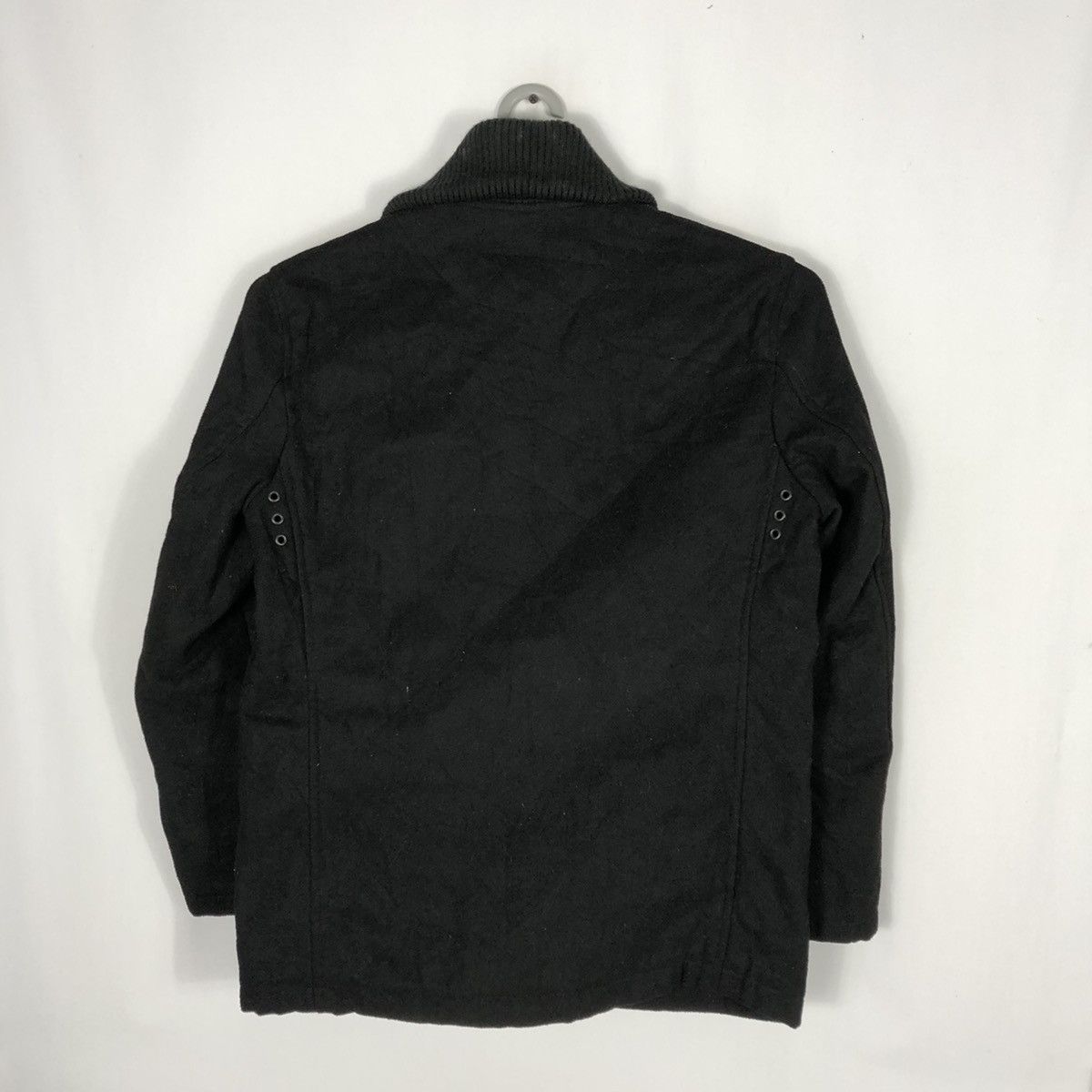 JW Anderson × Japanese Brand × Uniqlo 🔥Rare🔥J.W. Anderson Uniqlo Zipper Buttons Heavy Wool Jacket Size US S / EU 44-46 / 1 - 4 Thumbnail