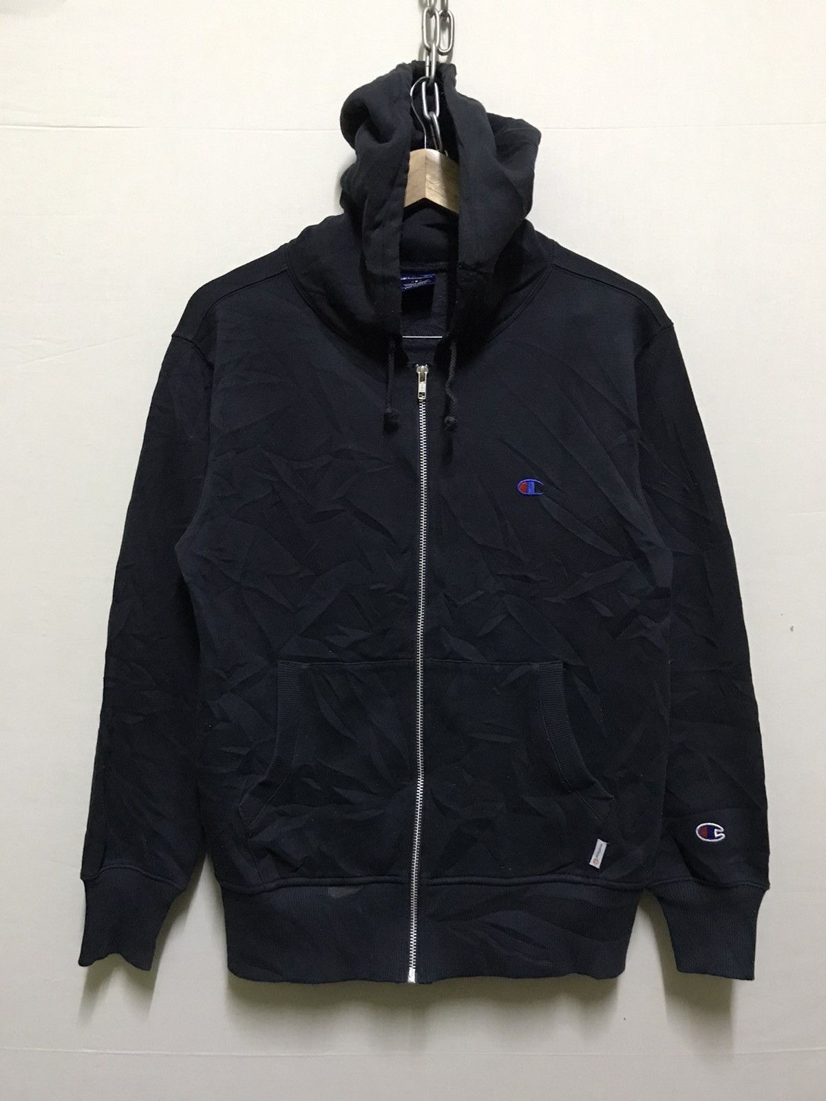 Champion × Japanese Brand Champion Zipper Hoodie Small Logo Size US S / EU 44-46 / 1 - 1 Thumbnail