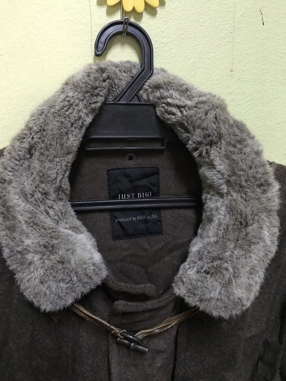 BIGI JUST BIGI WOOL DUFFLE CASUAL COAT Size US L / EU 52-54 / 3 - 3 Thumbnail