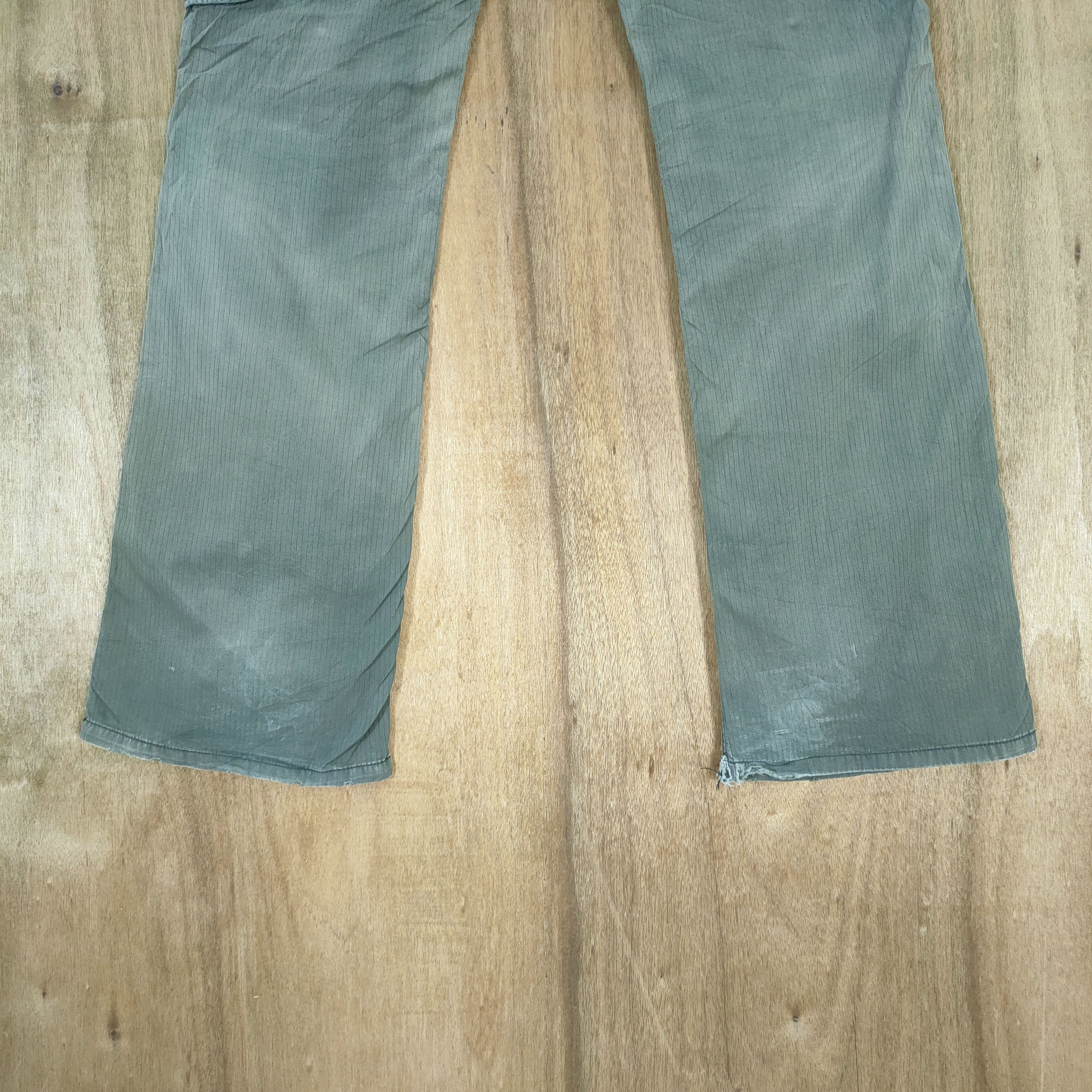 Japanese Brand VINTAGE JAPANESE BONDAGE FADED CARGO PANTS Size US 32 / EU 48 - 11 Thumbnail