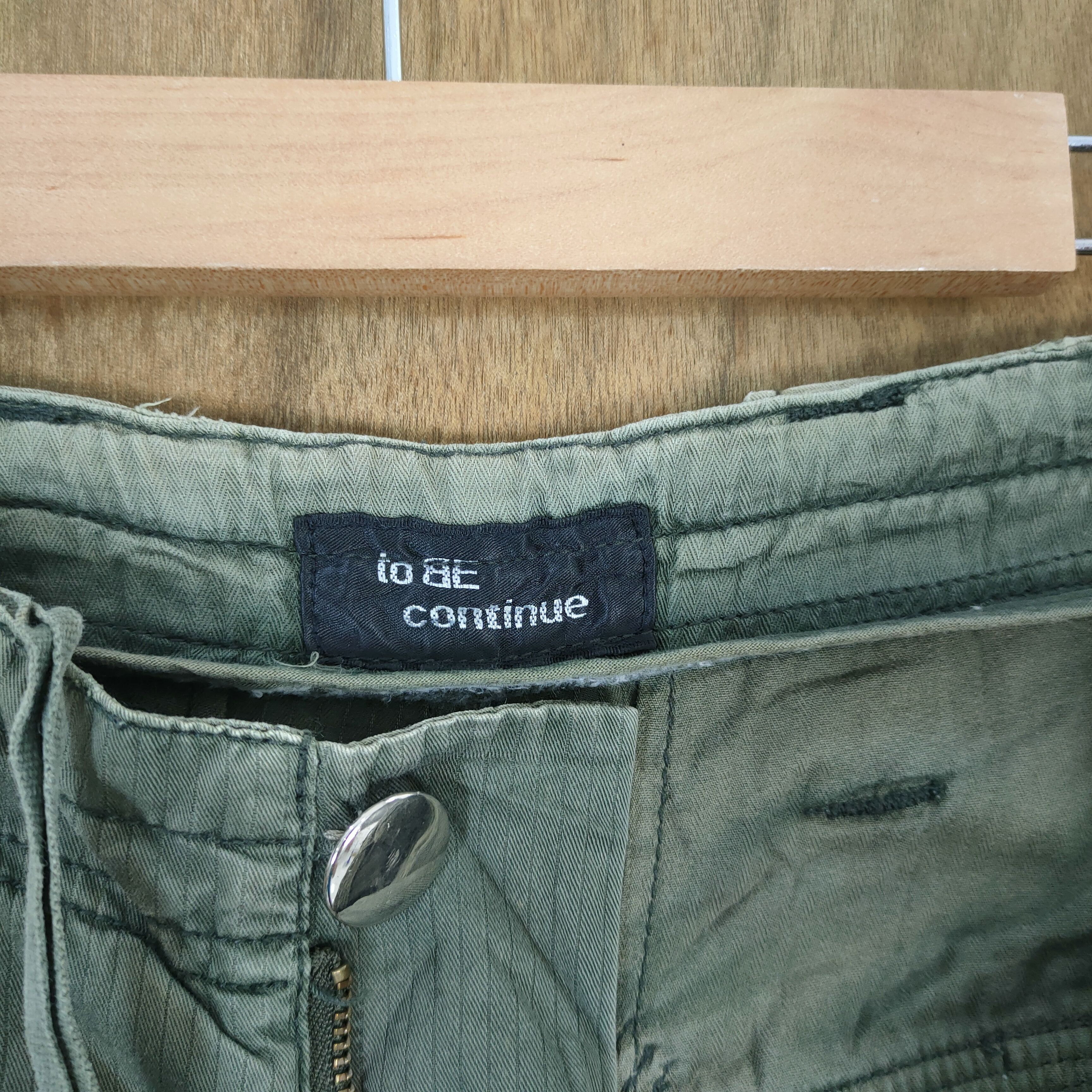 Japanese Brand VINTAGE JAPANESE BONDAGE FADED CARGO PANTS Size US 32 / EU 48 - 14 Thumbnail