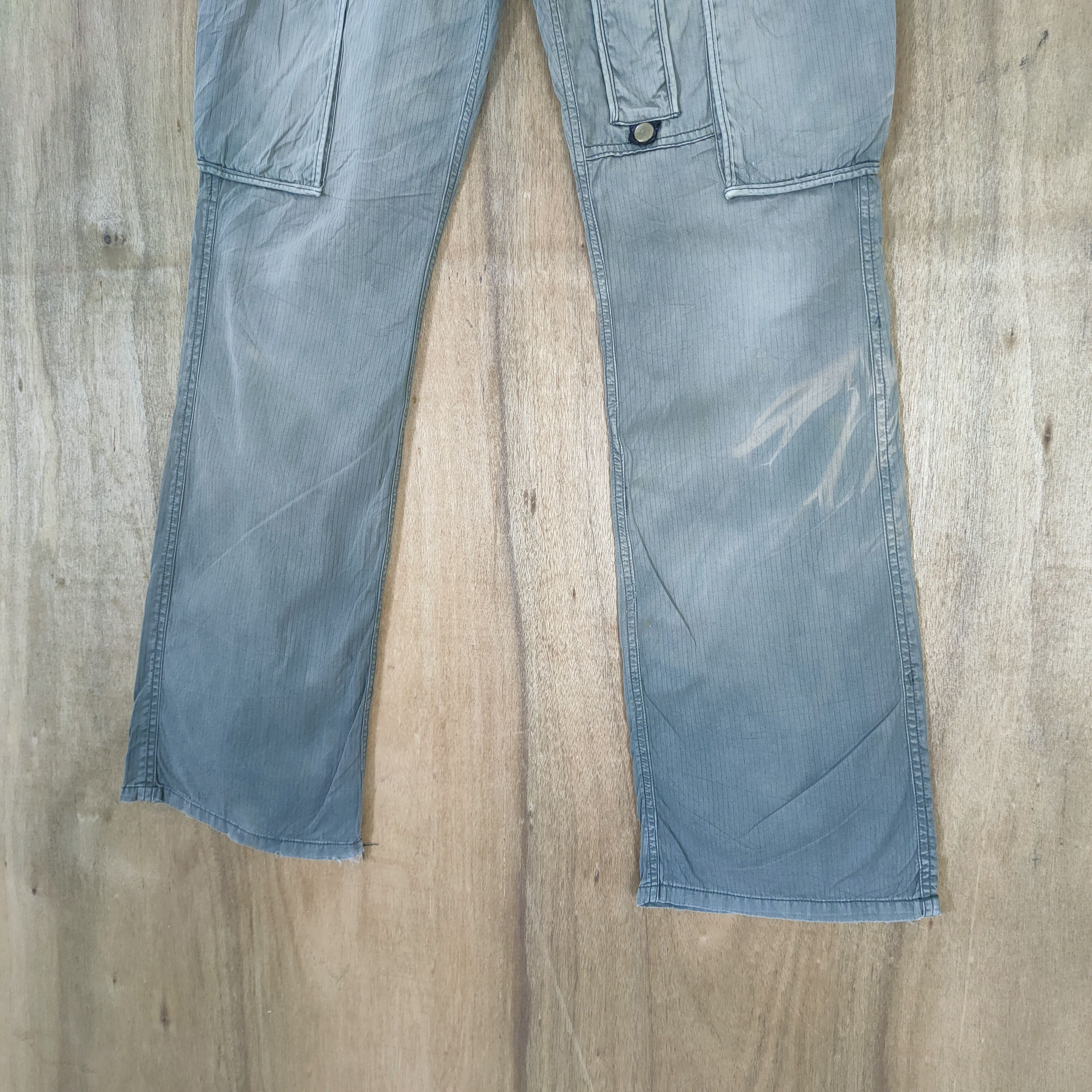 Japanese Brand VINTAGE JAPANESE BONDAGE FADED CARGO PANTS Size US 32 / EU 48 - 3 Thumbnail