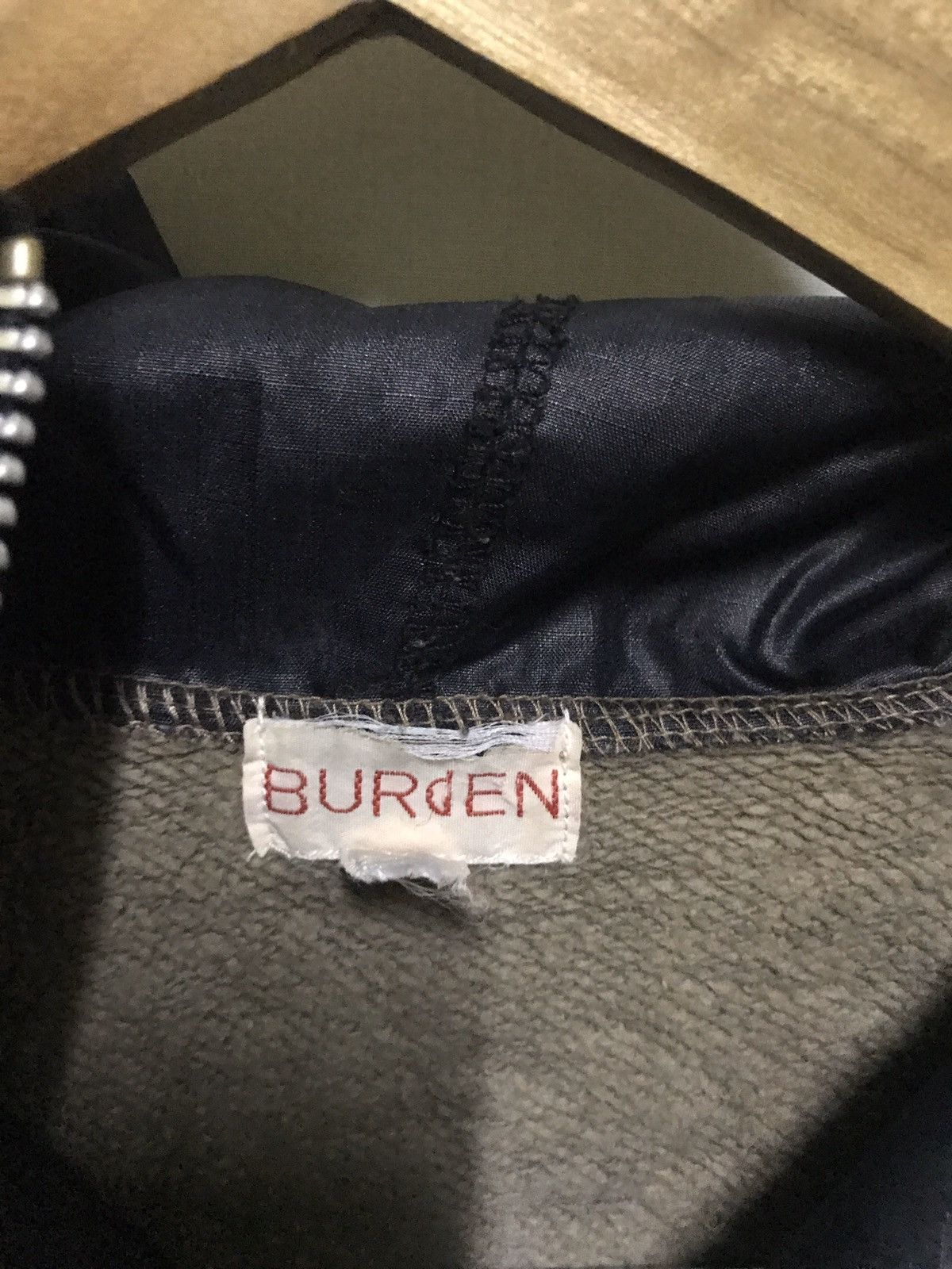 Japanese Brand Burden hoodie pocket sweatshirt Size US L / EU 52-54 / 3 - 4 Thumbnail