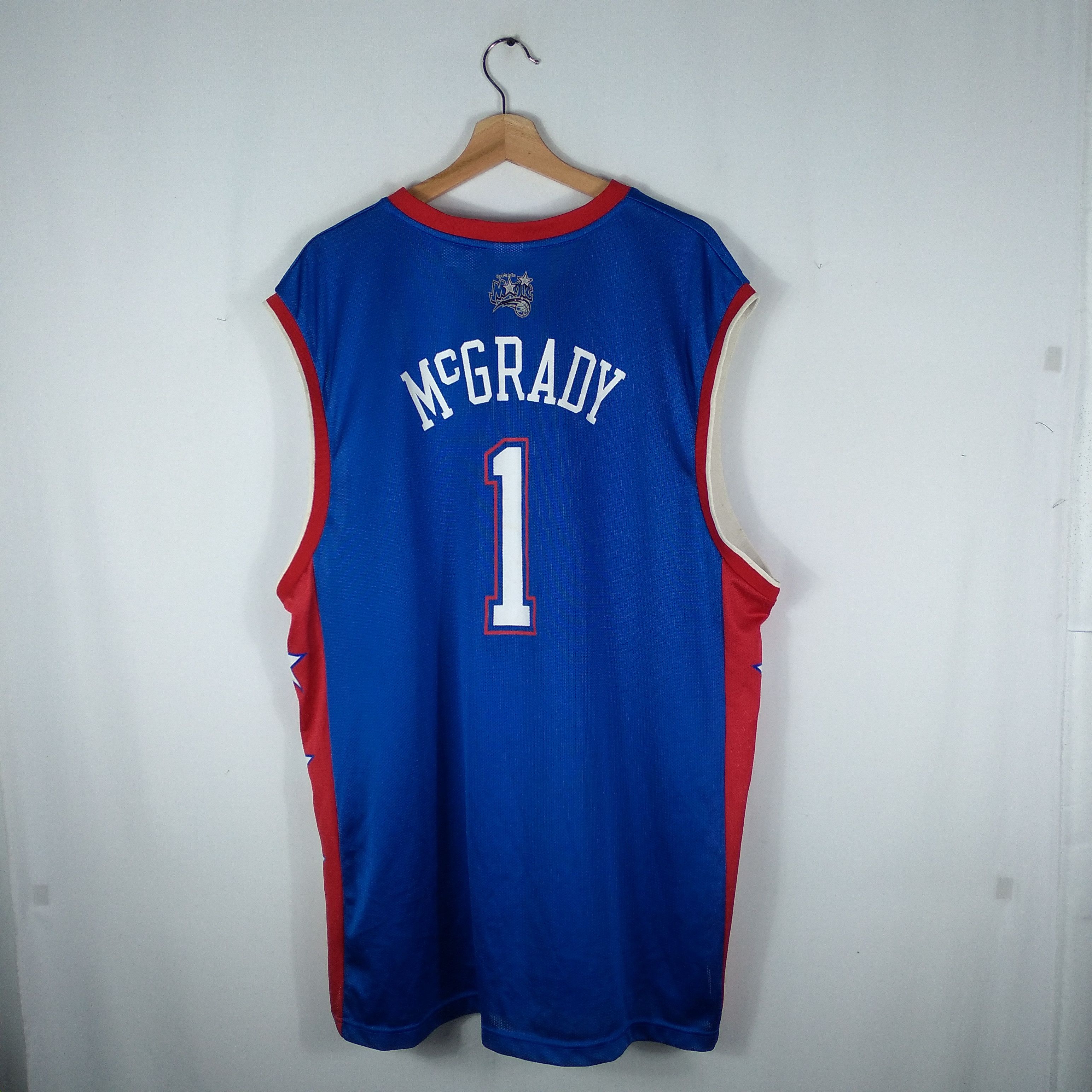 NBA × Reebok × Vintage 🔥Cyberweek🔥NBA All Star Mc Grady Nameset Basketball Jersey Size US XL / EU 56 / 4 - 5 Thumbnail