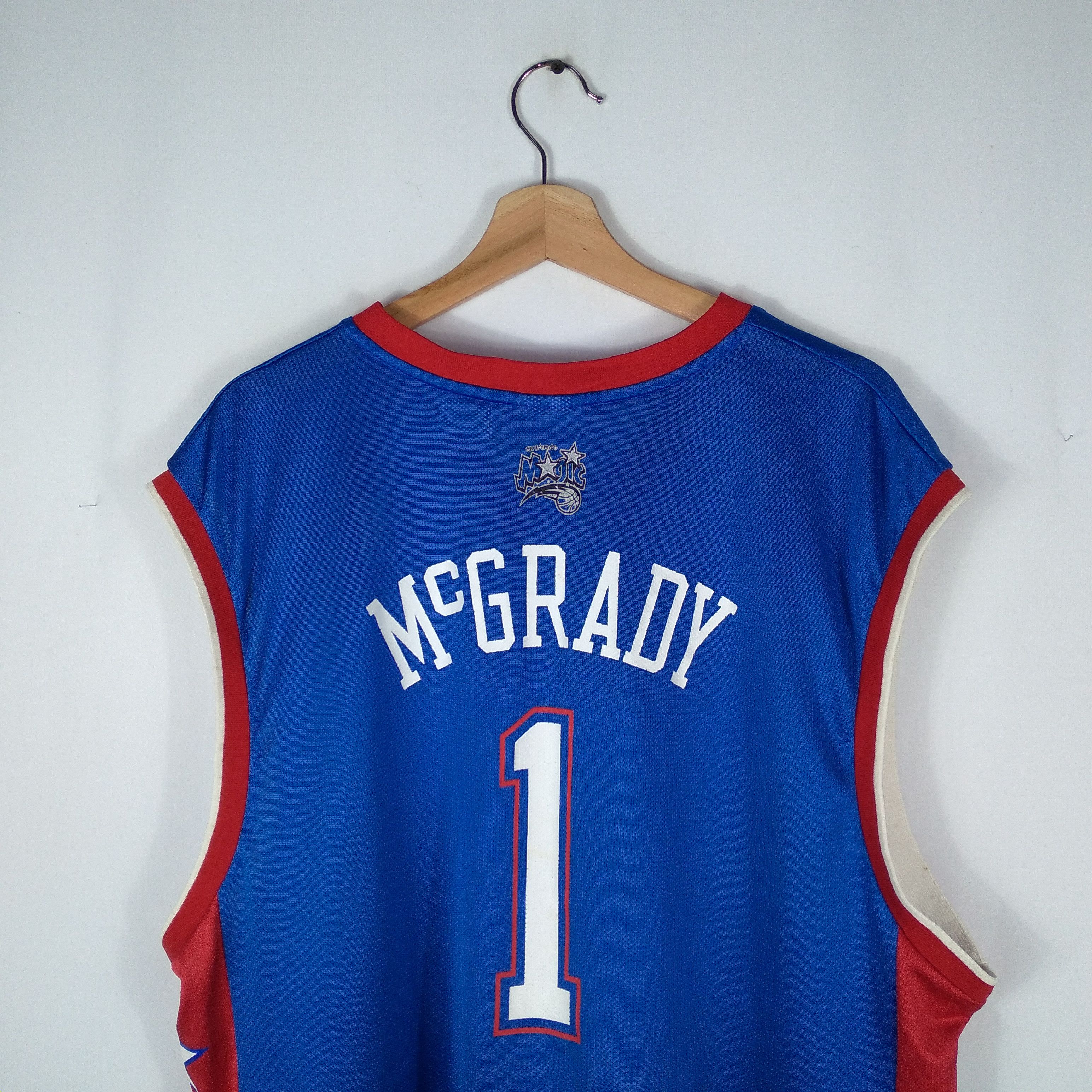 NBA × Reebok × Vintage 🔥Cyberweek🔥NBA All Star Mc Grady Nameset Basketball Jersey Size US XL / EU 56 / 4 - 6 Thumbnail