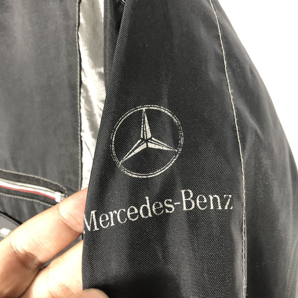 Formula 1 × Mercedes-Benz 🔥Rare🔥Formula One Mercedes Benz Racing Sports Light Jacket Size US L / EU 52-54 / 3 - 12 Thumbnail