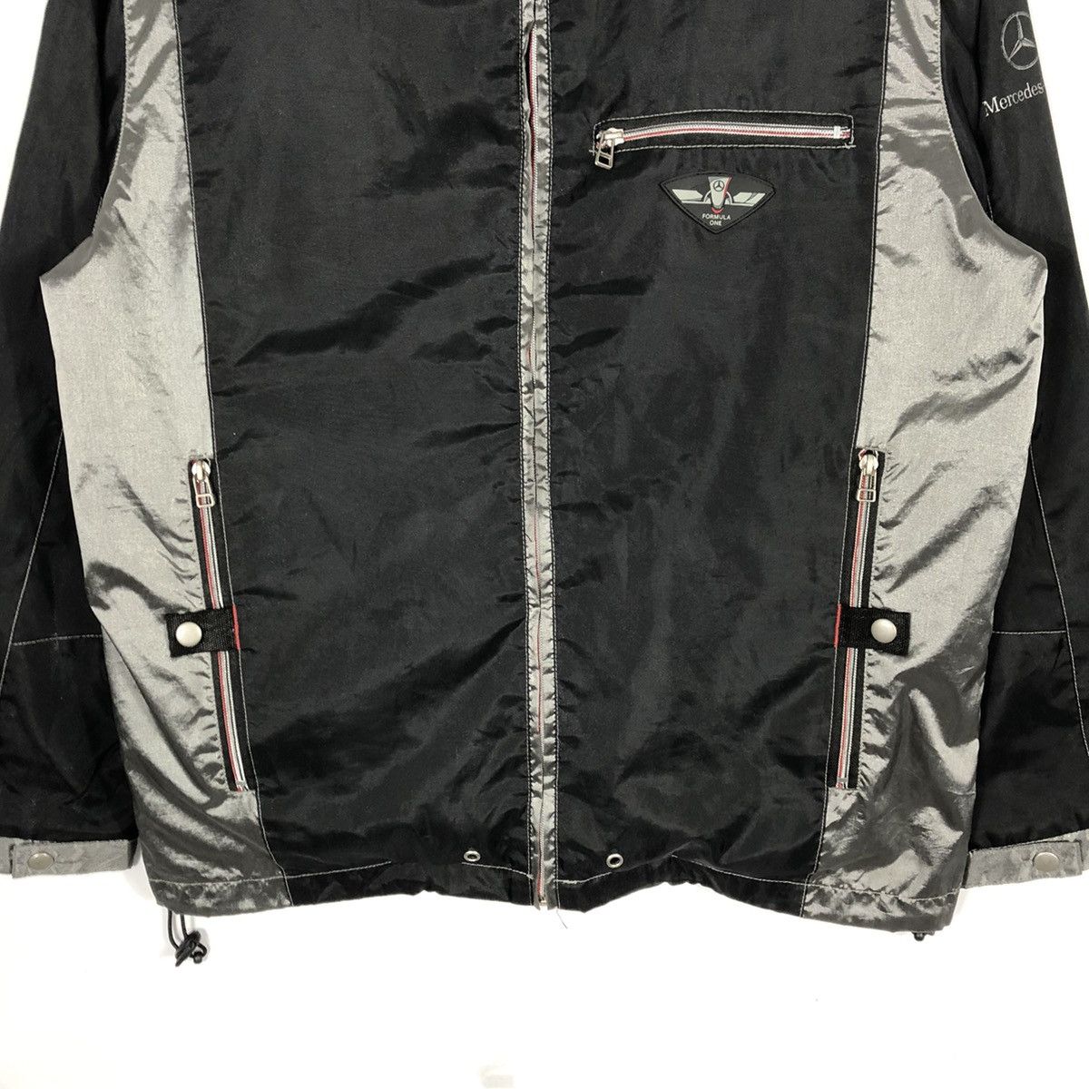 Formula 1 × Mercedes-Benz 🔥Rare🔥Formula One Mercedes Benz Racing Sports Light Jacket Size US L / EU 52-54 / 3 - 3 Thumbnail