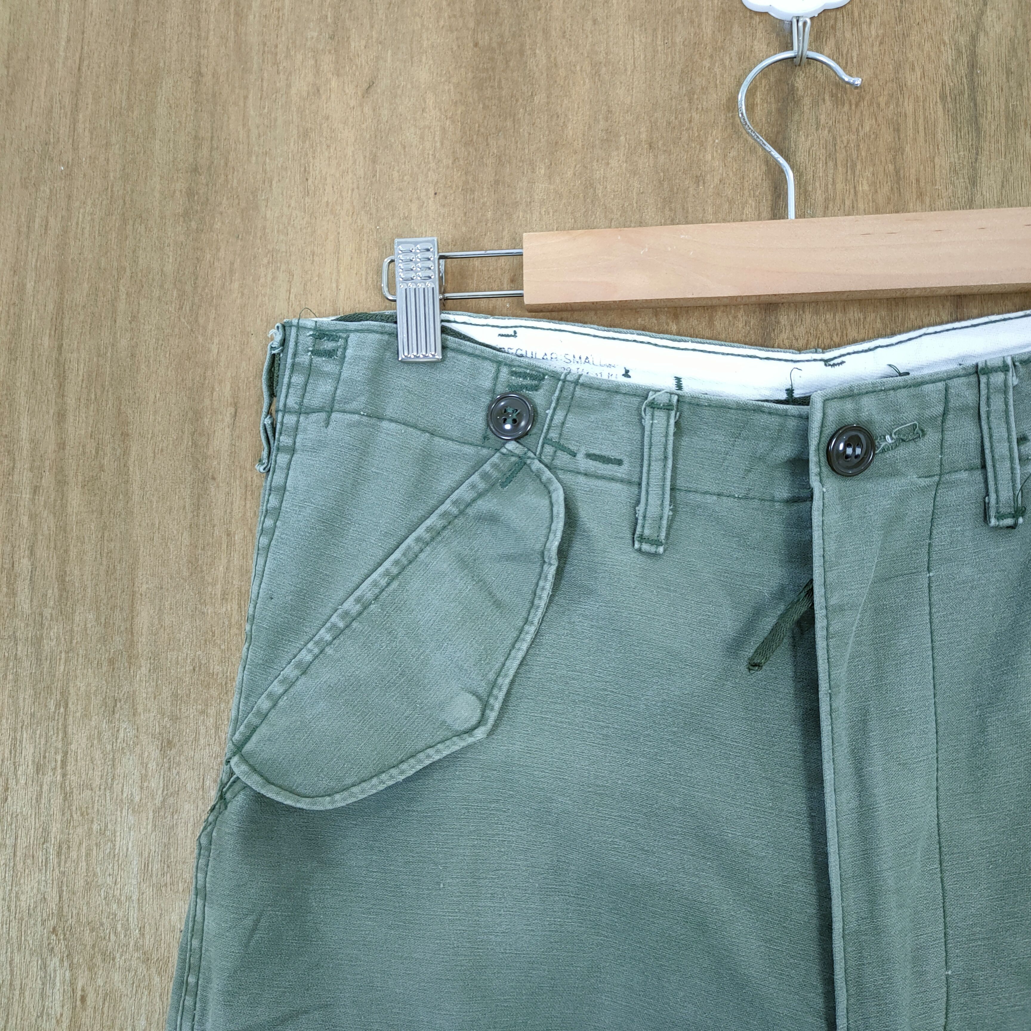 Japanese Brand M-1951 MILITARY BONDAGE CARGO PANTS Size US 32 / EU 48 - 4 Thumbnail