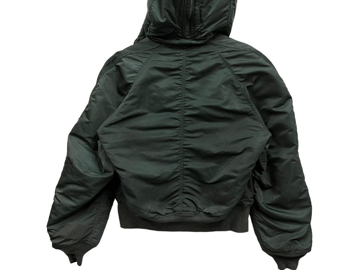 Alpha Industries 🚀OFFER NOW BOMBER🔥Attached Hood N-2B Bomber Army Jacket L Size US L / EU 52-54 / 3 - 14 Thumbnail