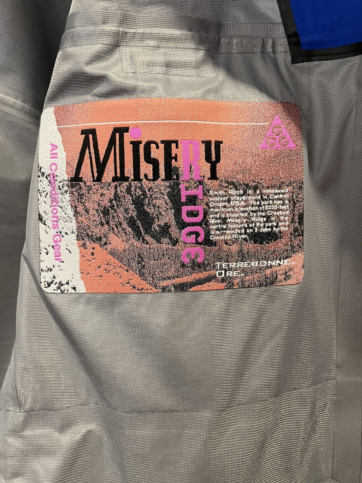 Nike ACG Nike ACG Misery Ridge Goretex Jacket Size US XS / EU 42 / 0 - 7 Thumbnail