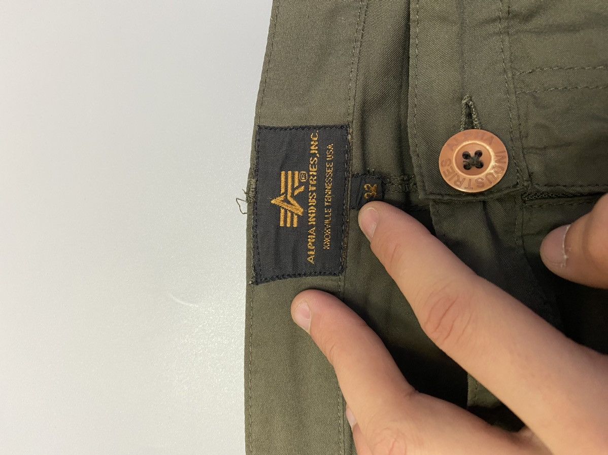 Alpha Industries × Vintage Alpha Industries Military Utilities Cargo Pants Size US 32 / EU 48 - 23 Thumbnail