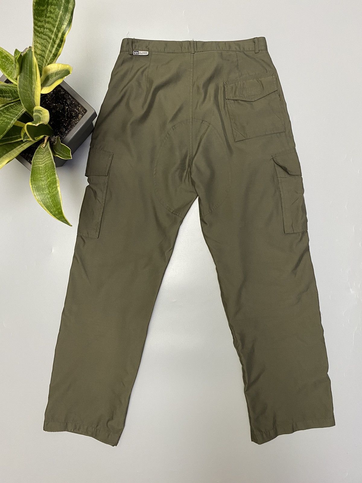 Alpha Industries × Vintage Alpha Industries Military Utilities Cargo Pants Size US 32 / EU 48 - 13 Thumbnail