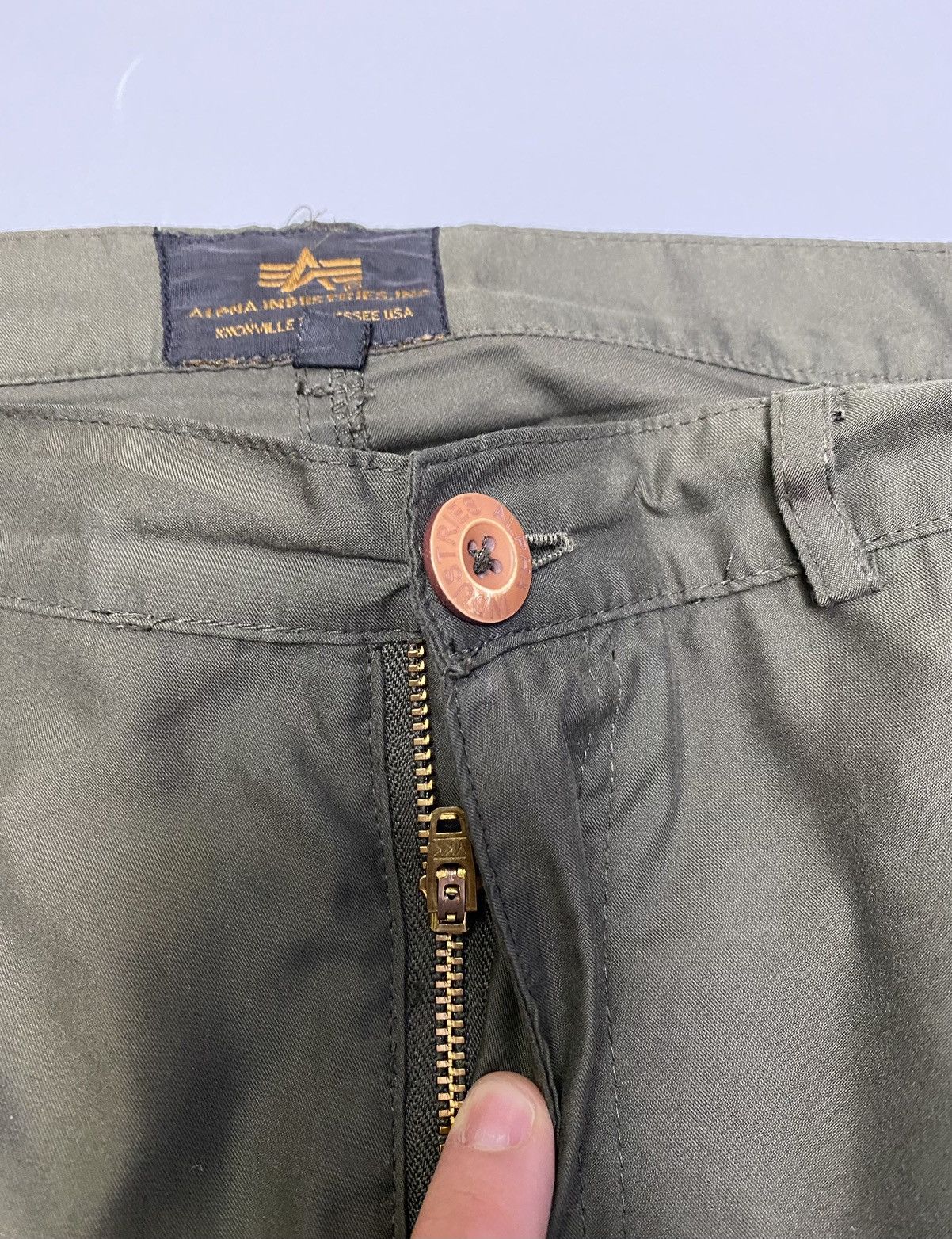 Alpha Industries × Vintage Alpha Industries Military Utilities Cargo Pants Size US 32 / EU 48 - 24 Thumbnail