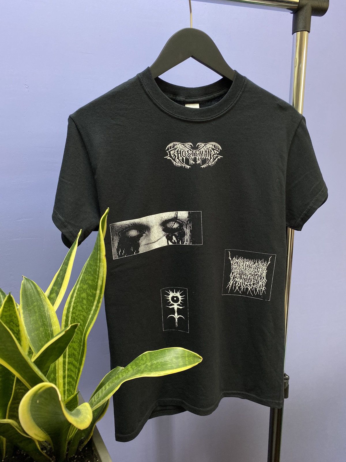 GHOSTEMANE Ghostemane Hiadica Tour T Shirt Size S Unisex Tee Hip Hop Size US S / EU 44-46 / 1 - 3 Thumbnail
