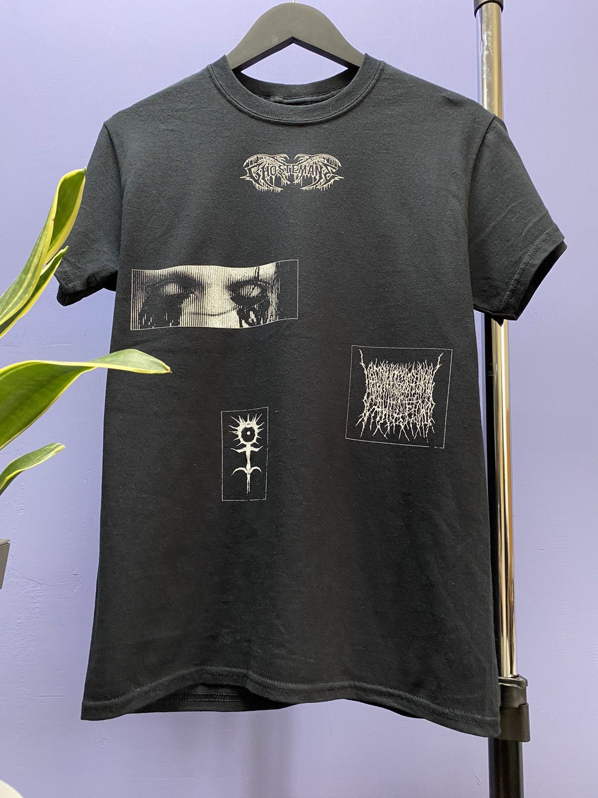 GHOSTEMANE Ghostemane Hiadica Tour T Shirt Size S Unisex Tee Hip Hop Size US S / EU 44-46 / 1 - 5 Thumbnail