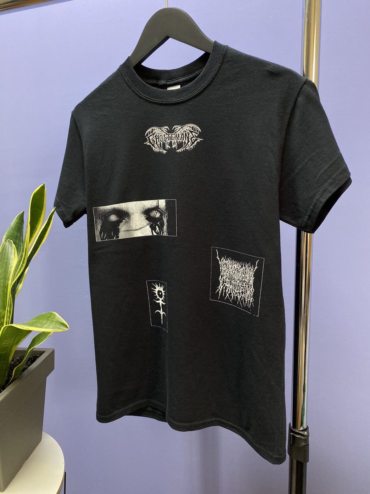 GHOSTEMANE Ghostemane Hiadica Tour T Shirt Size S Unisex Tee Hip Hop Size US S / EU 44-46 / 1 - 2 Thumbnail
