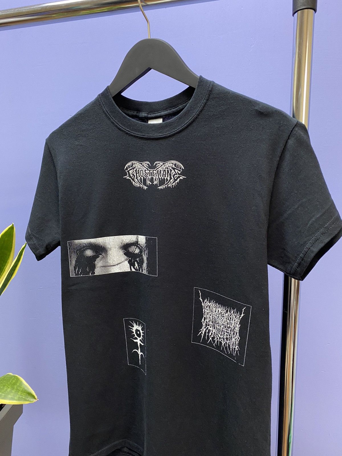 GHOSTEMANE Ghostemane Hiadica Tour T Shirt Size S Unisex Tee Hip Hop Size US S / EU 44-46 / 1 - 11 Thumbnail