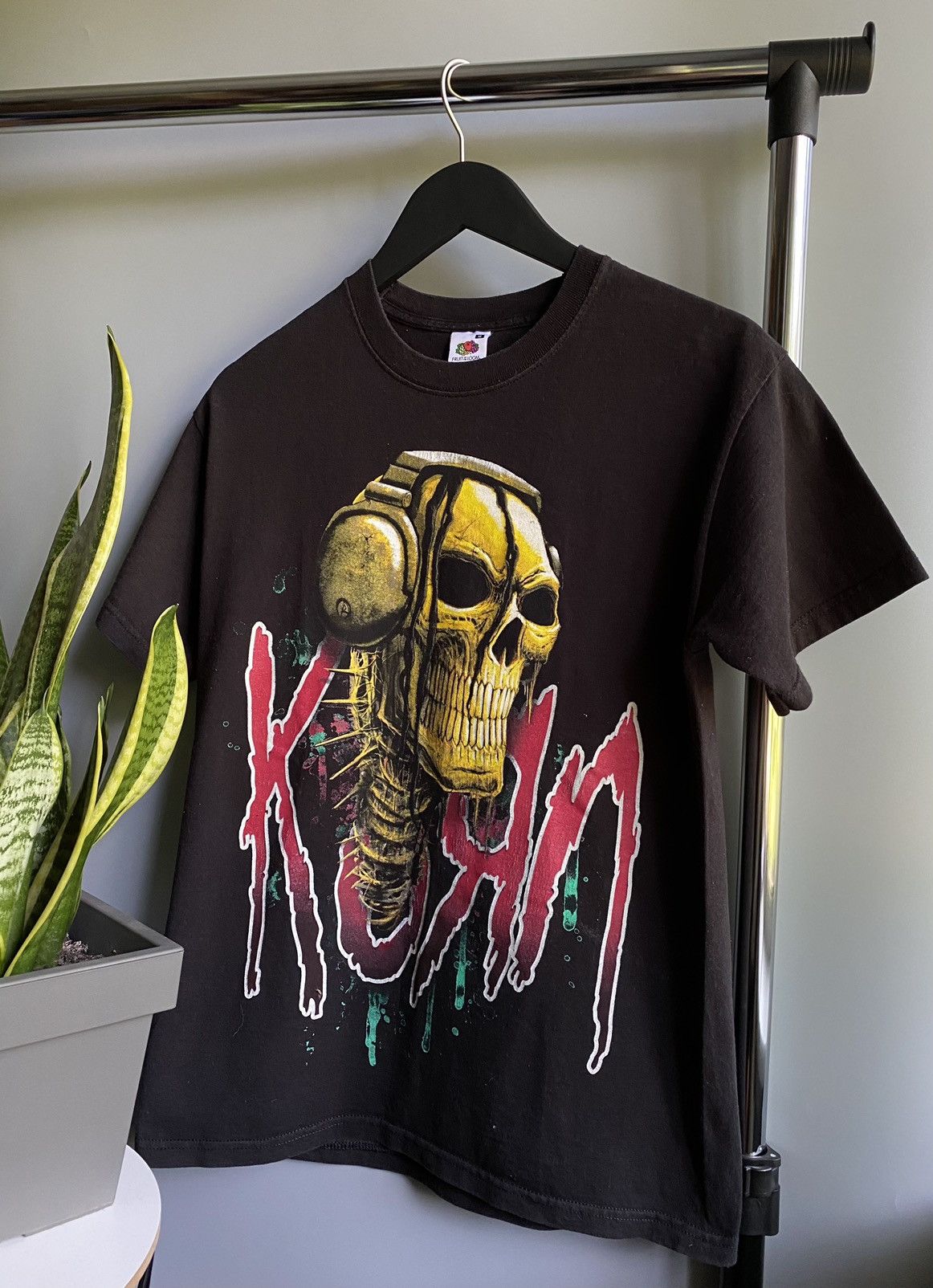 Band Tees Vintage Korn 2011 Tour T shirt Men’s M Black Album Promo Size US M / EU 48-50 / 2 - 3 Thumbnail
