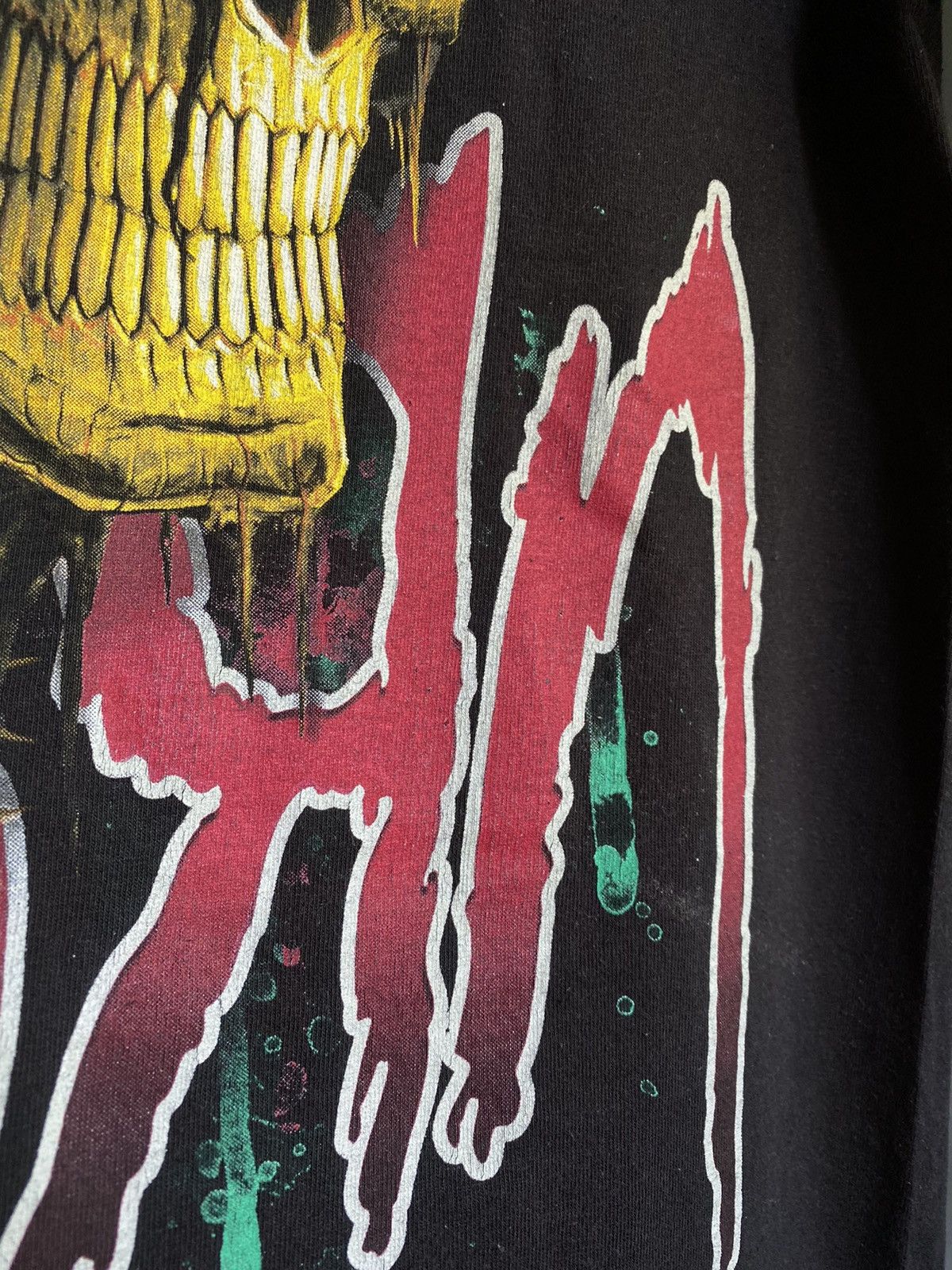 Band Tees Vintage Korn 2011 Tour T shirt Men’s M Black Album Promo Size US M / EU 48-50 / 2 - 9 Thumbnail