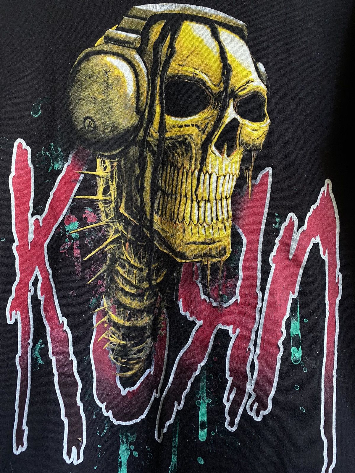 Band Tees Vintage Korn 2011 Tour T shirt Men’s M Black Album Promo Size US M / EU 48-50 / 2 - 7 Thumbnail