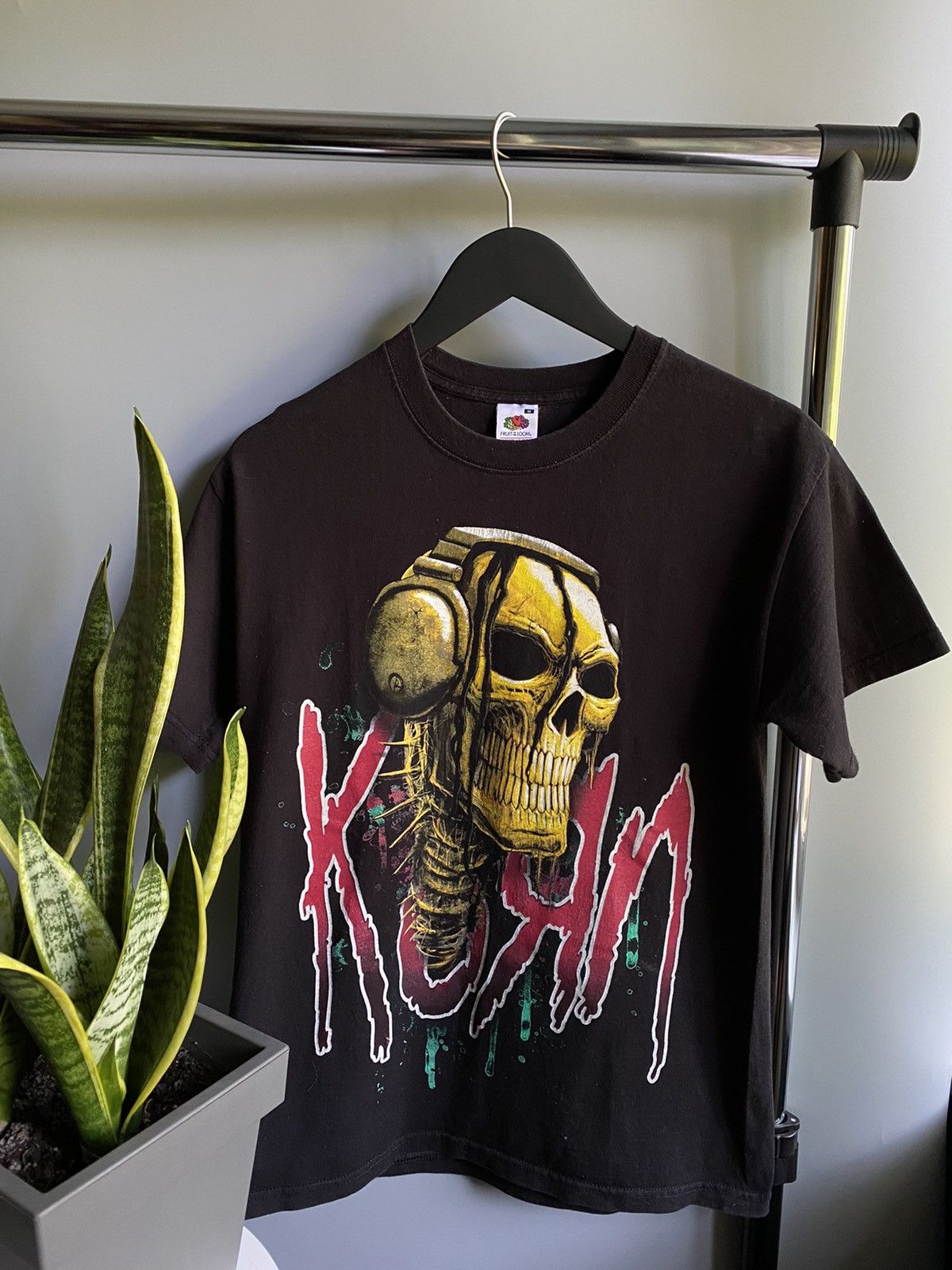 Band Tees Vintage Korn 2011 Tour T shirt Men’s M Black Album Promo Size US M / EU 48-50 / 2 - 4 Thumbnail