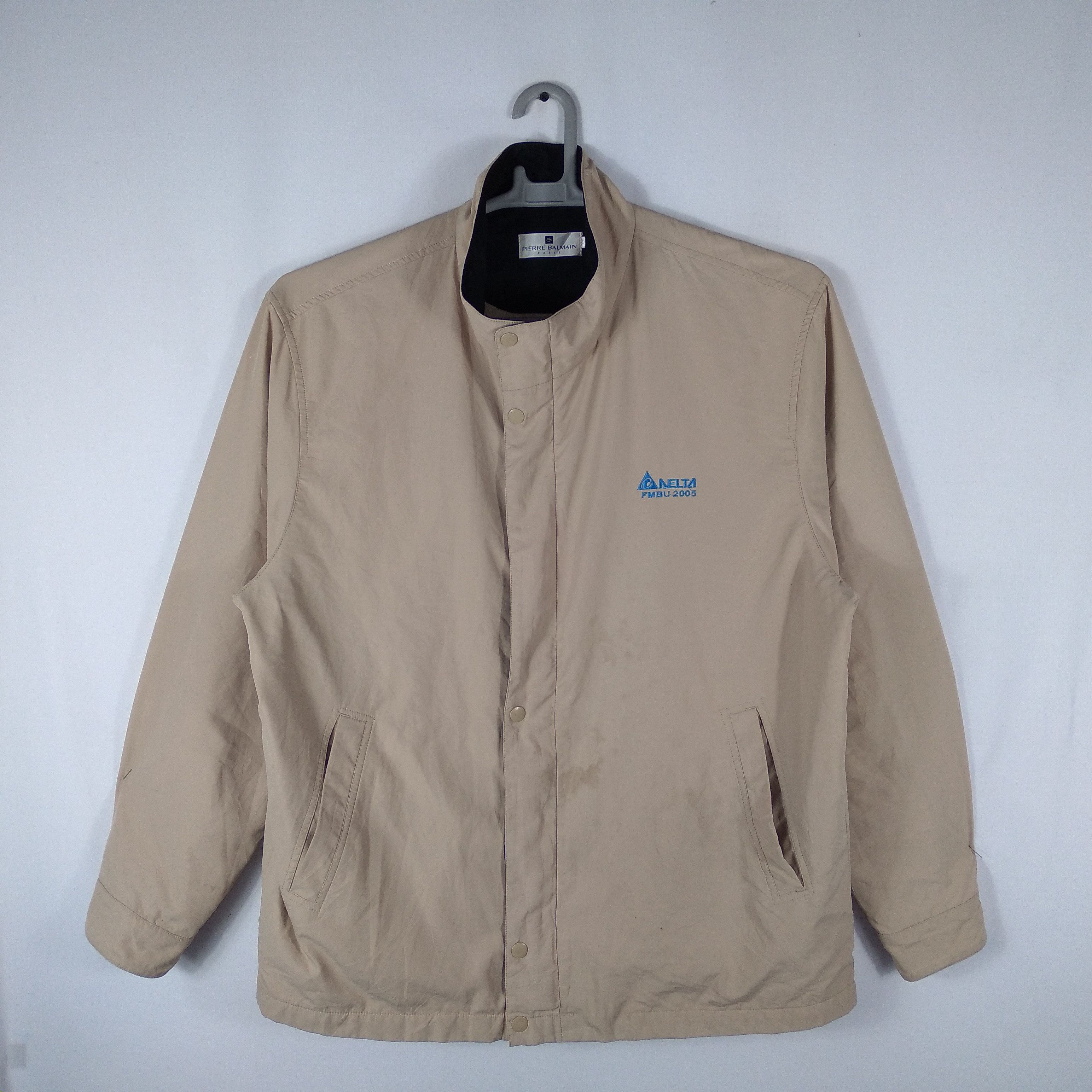 Designer × Pierre Balmain × Vintage Vintage Pierre Balmain DELTA FMBU 2005 Zipper Jacket Size US L / EU 52-54 / 3 - 1 Thumbnail
