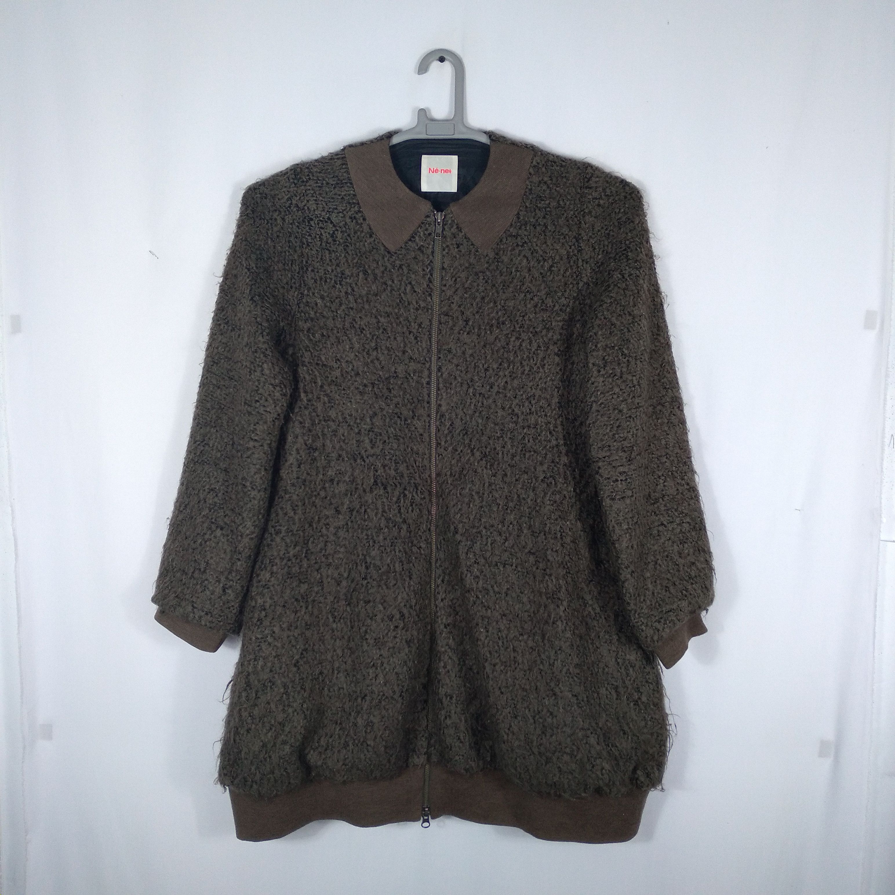 Issey Miyake × Ne-Net × Tsumori Chisato Rare Ne-Net Avant Garde Styles Furs Zipper Jacket For Women Size XS / US 0-2 / IT 36-38 - 1 Thumbnail