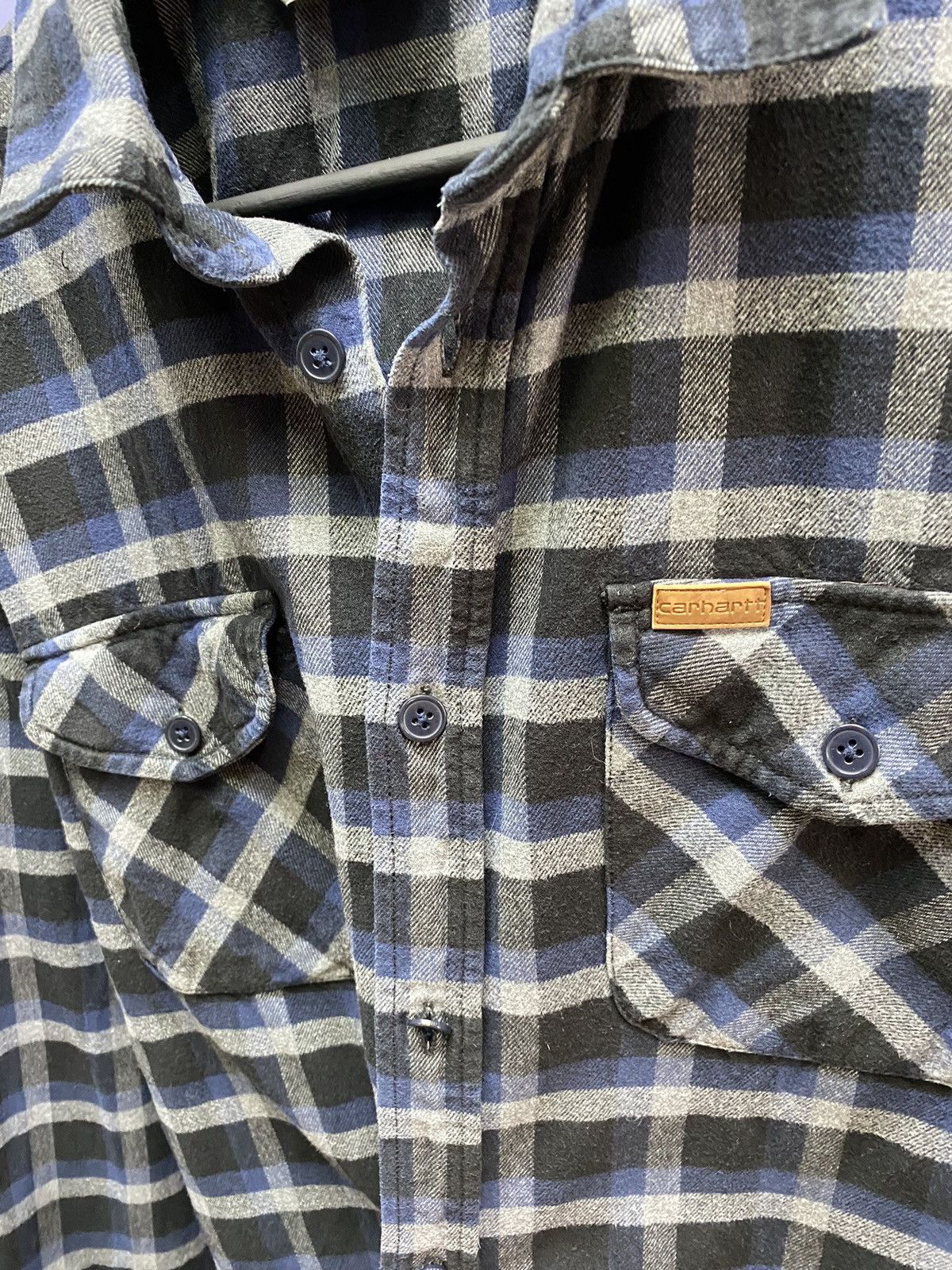 Other Carhartt Flannel Long Sleeve Plaid Shirt Men’s XL WIP Size US XL / EU 56 / 4 - 9 Thumbnail