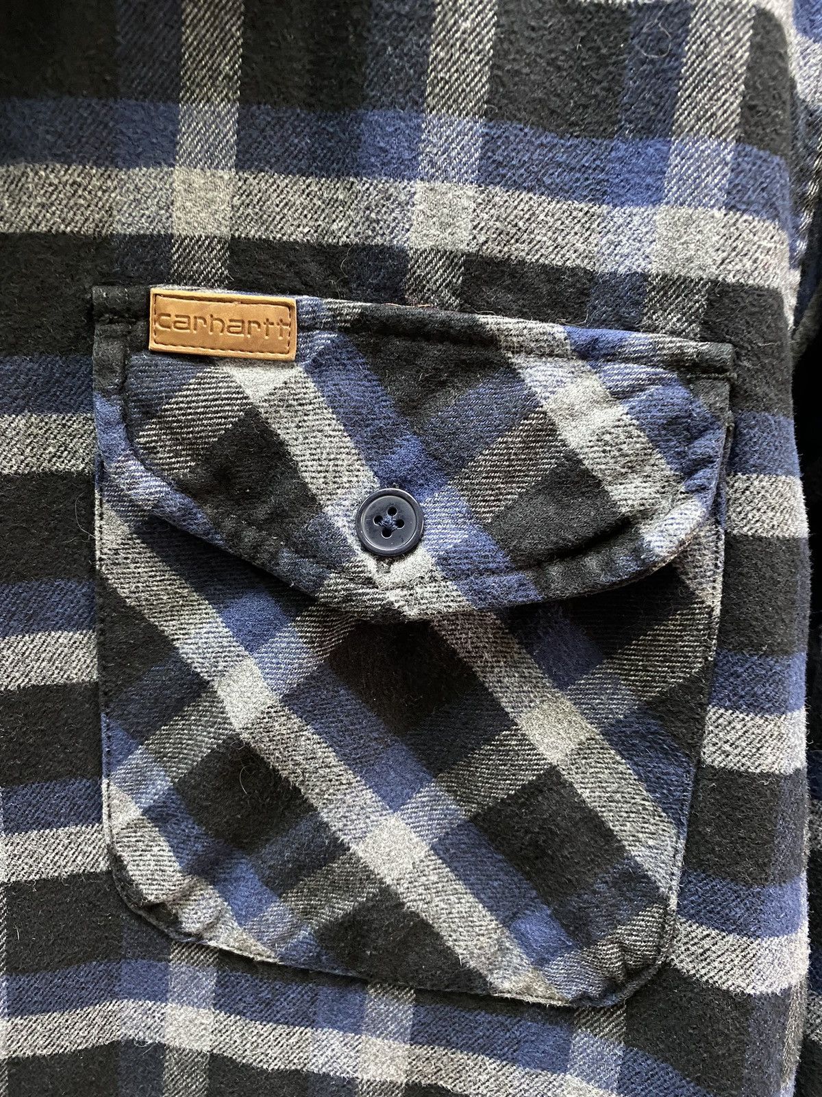 Other Carhartt Flannel Long Sleeve Plaid Shirt Men’s XL WIP Size US XL / EU 56 / 4 - 6 Thumbnail