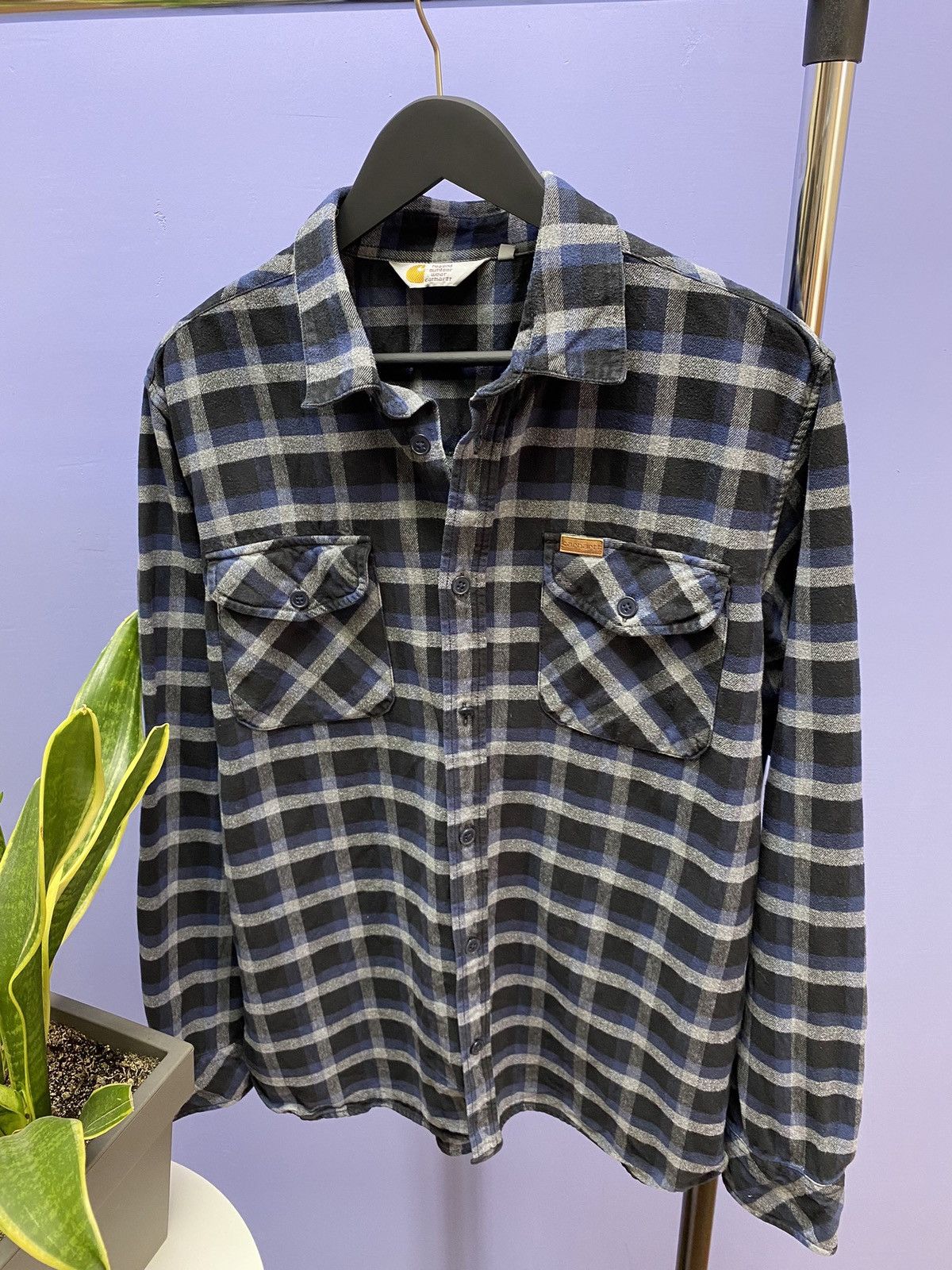 Other Carhartt Flannel Long Sleeve Plaid Shirt Men’s XL WIP Size US XL / EU 56 / 4 - 5 Thumbnail