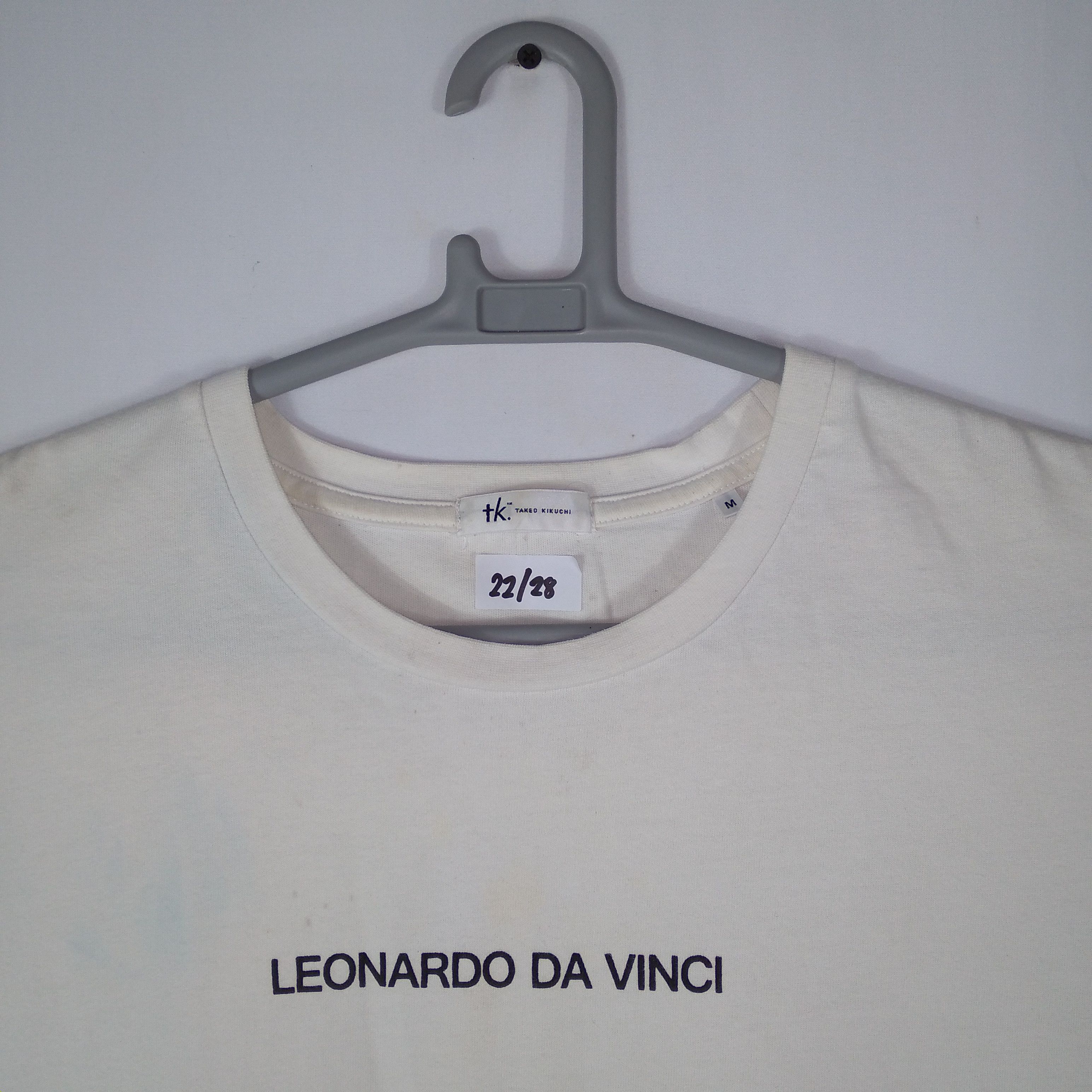 Japanese Brand × Takeo Kikuchi 🔥Rare🔥Art Potrait Of Leonardo Da Vincci X Takeo Kikuchi Size US L / EU 52-54 / 3 - 5 Thumbnail