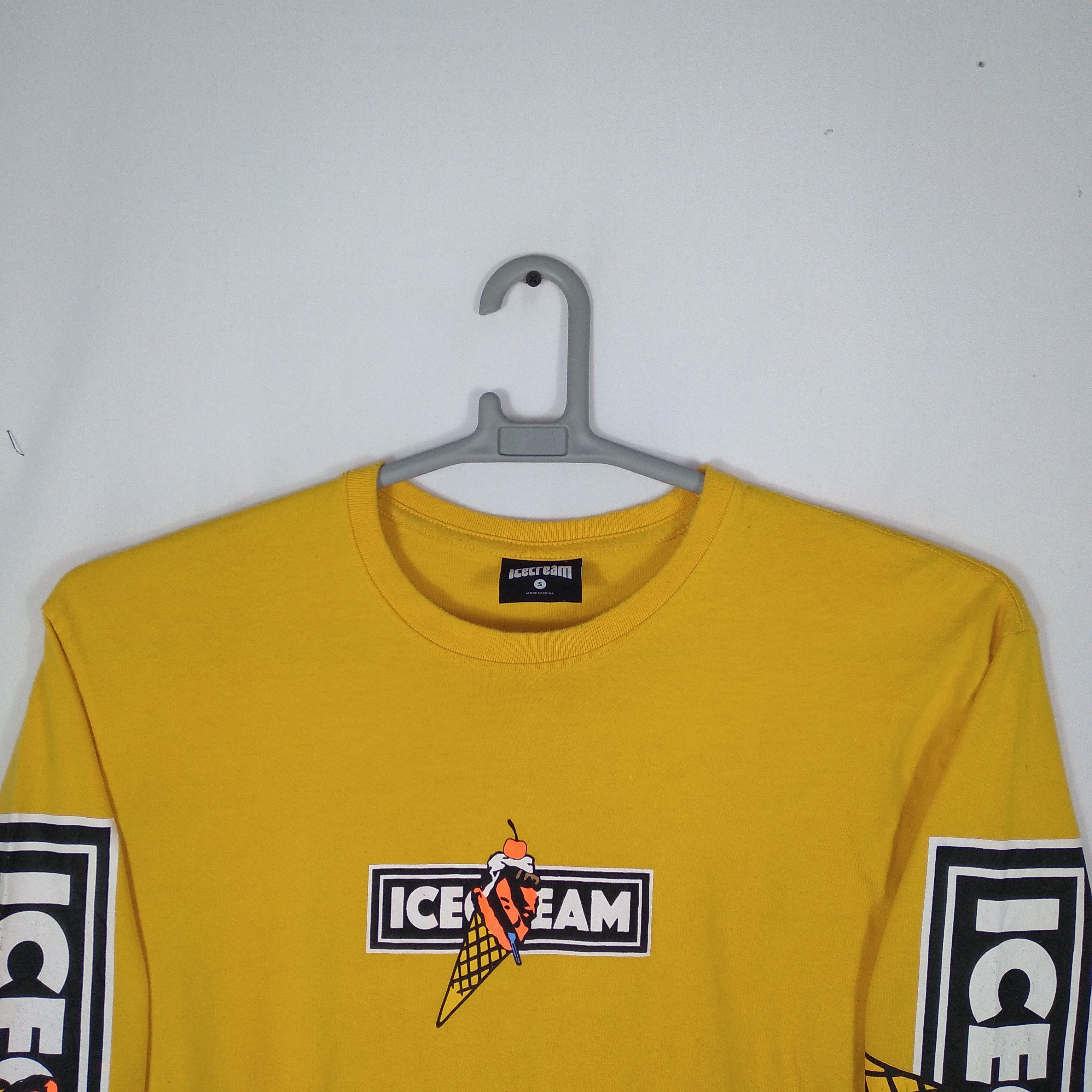 Icecream 🔥Rare🔥Vintage Ice Cream Sleeve Hit Spellout Logo Skate Tee Size US L / EU 52-54 / 3 - 2 Thumbnail