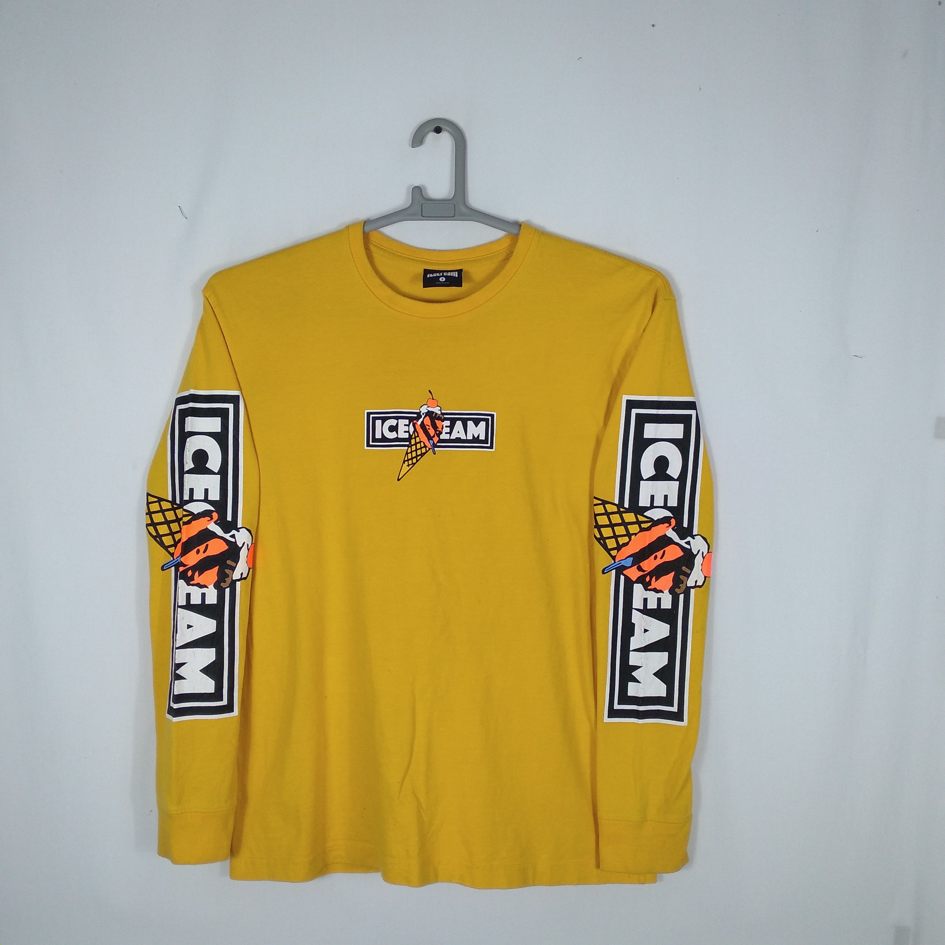 Icecream 🔥Rare🔥Vintage Ice Cream Sleeve Hit Spellout Logo Skate Tee Size US L / EU 52-54 / 3 - 1 Thumbnail
