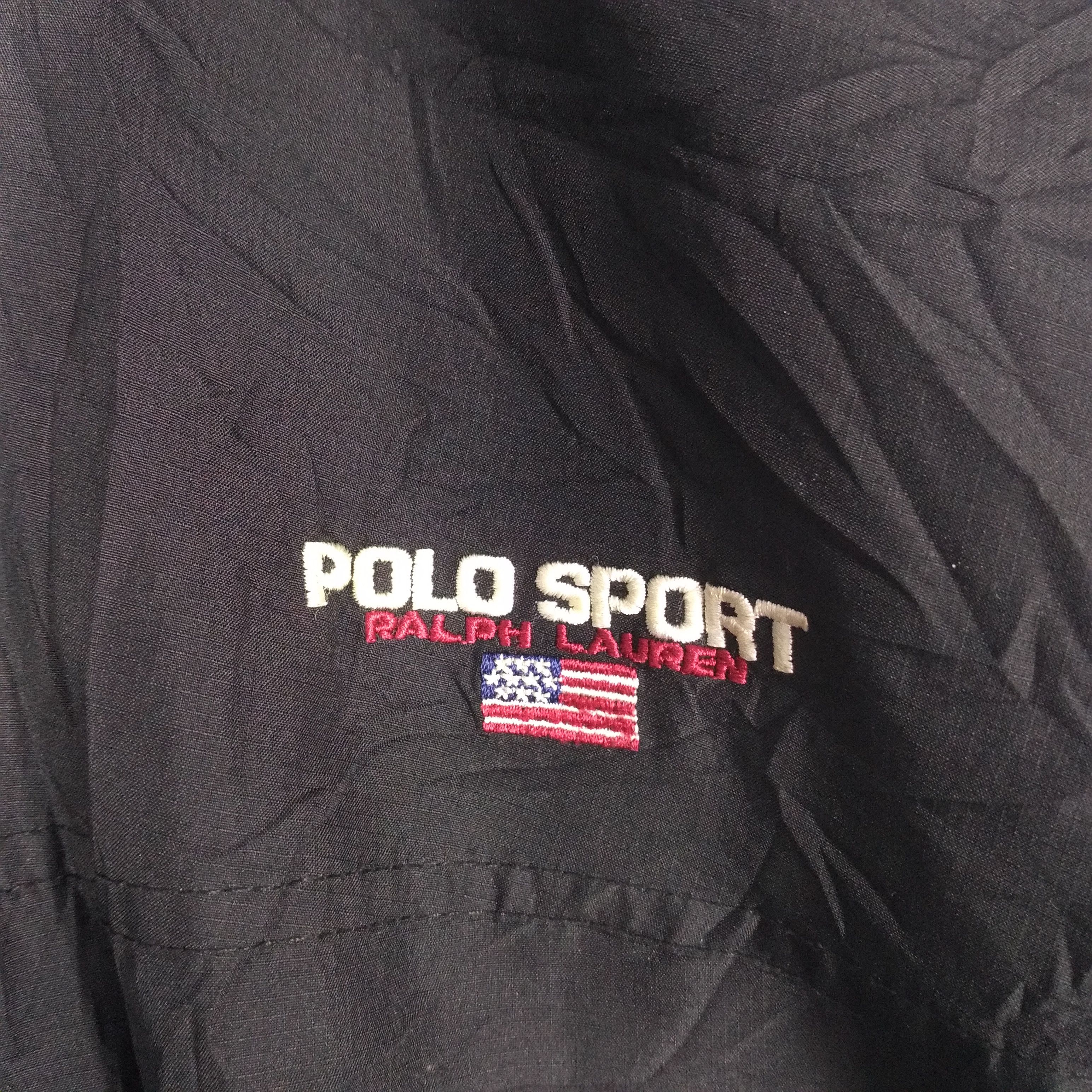Polo Ralph Lauren × Ralph Lauren × Vintage 🔥Rare🔥90s Polo Sports Ralph Lauren Reversible Light Jacket Size US L / EU 52-54 / 3 - 10 Thumbnail