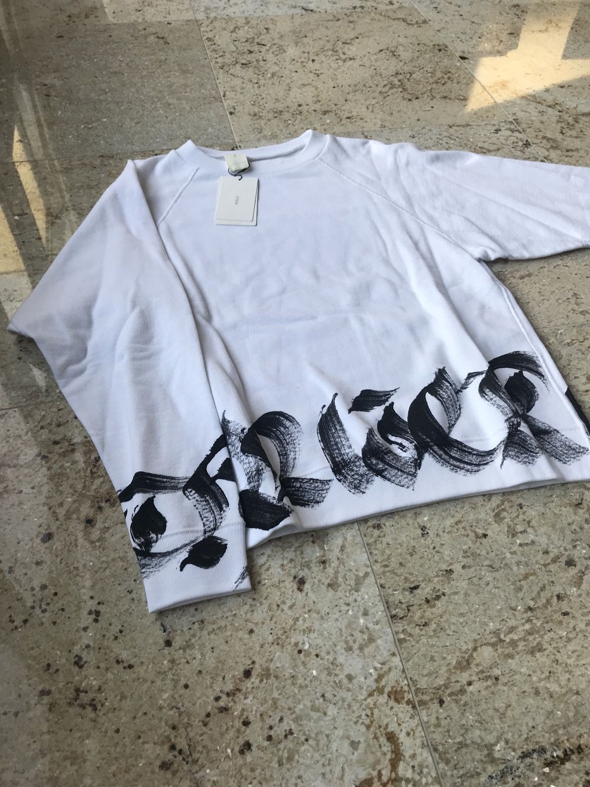 N.Hoolywood 161-CS03 Crewneck With Graphic in White Size US S / EU 44-46 / 1 - 6 Thumbnail