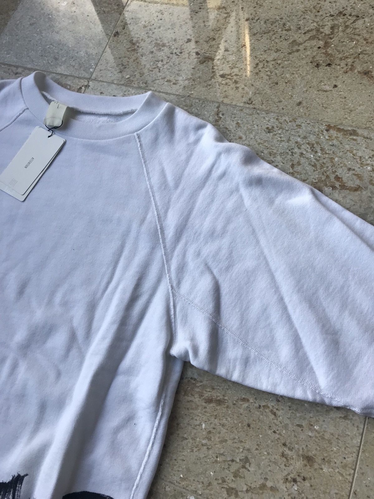 N.Hoolywood 161-CS03 Crewneck With Graphic in White Size US S / EU 44-46 / 1 - 7 Thumbnail